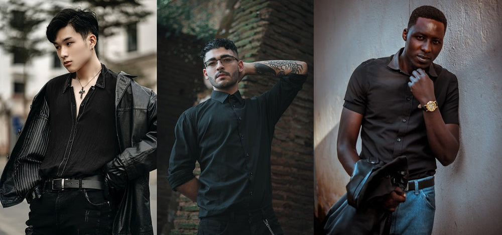 Black Shirt Matching Outfit Ideas For Men: 11 Ways to Style It Black Shirt Matching Outfit Ideas For Men: 11 Ways to Style It