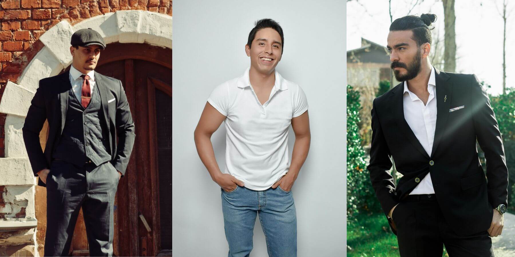 Three Men Wearing Old Money Attractive Outfit