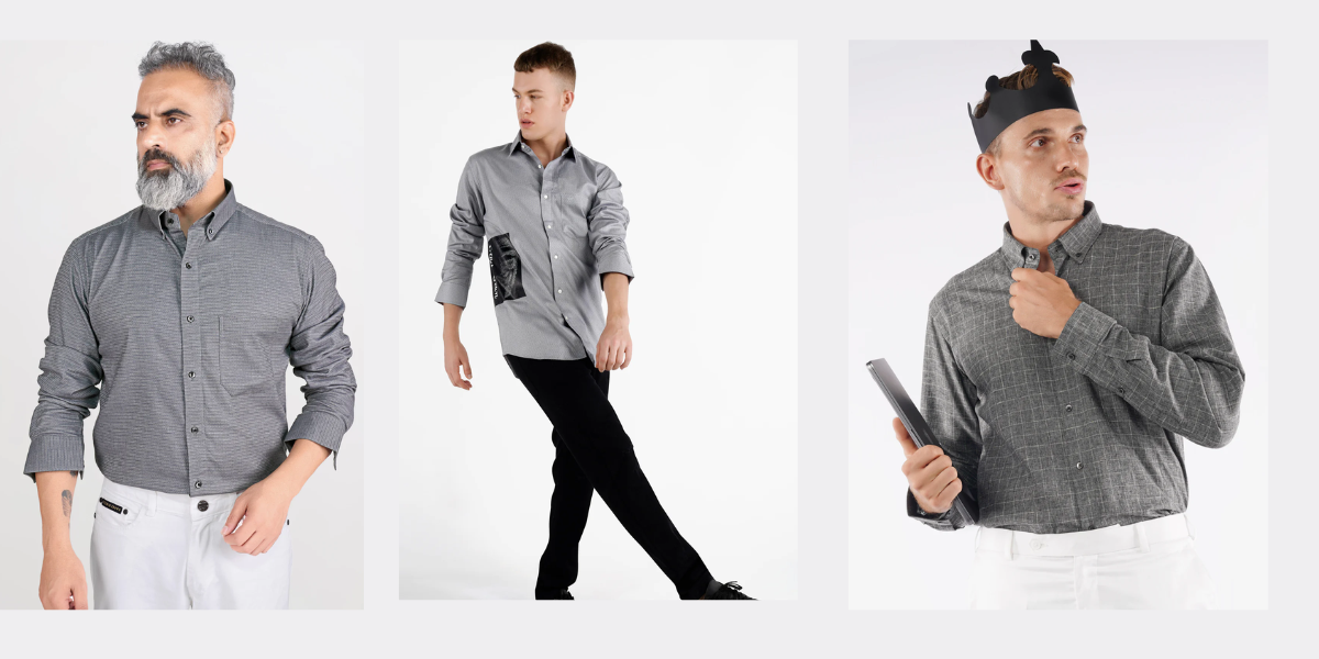 Grey Shirt Matching Pant Combinations Ideas for Men Grey Shirt Matching Pant Combinations Ideas for Men