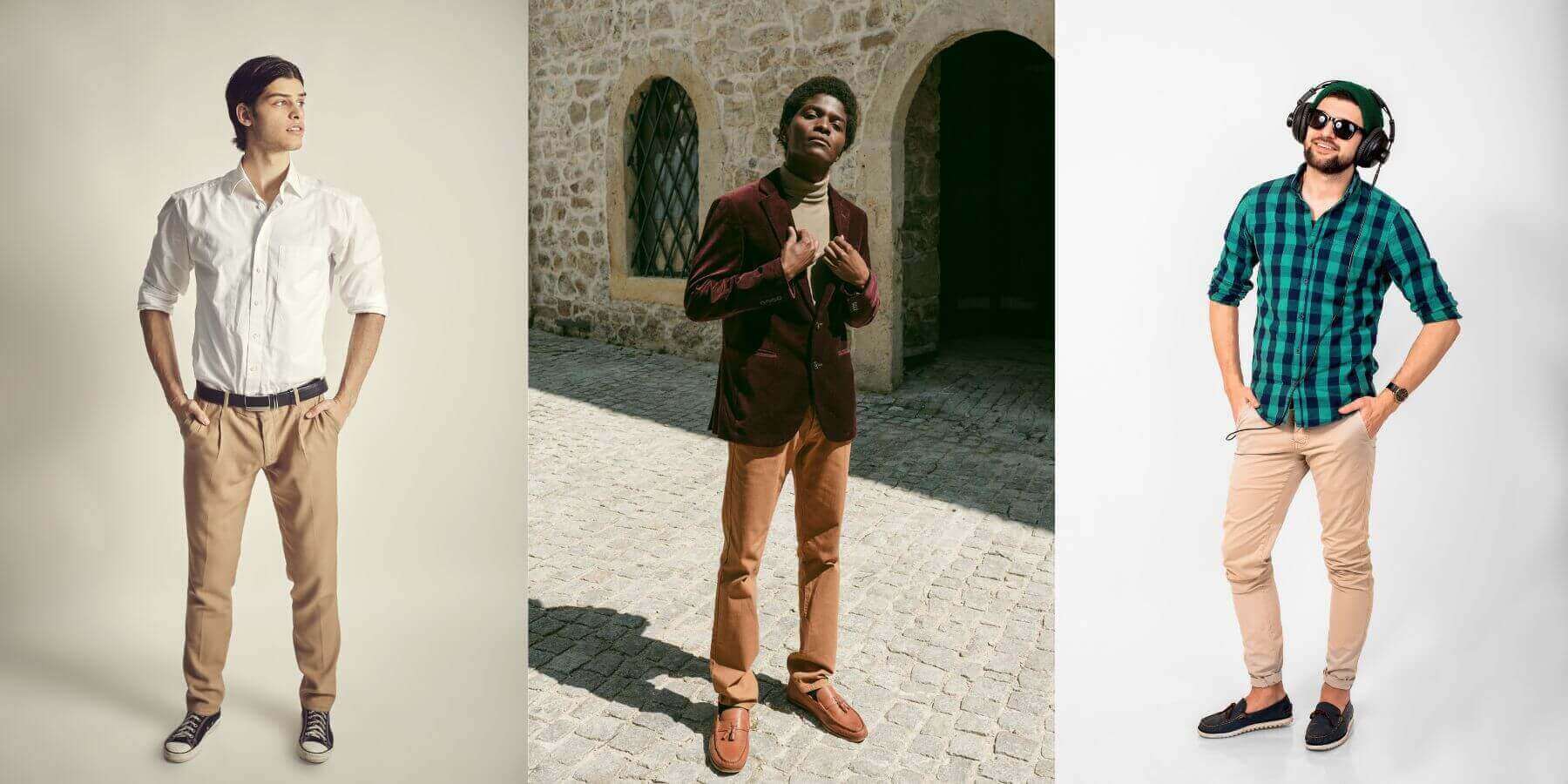 What Goes with Khaki Pants? 6 Best Outfit Ideas for Men What Goes with Khaki Pants? 6 Best Outfit Ideas for Men