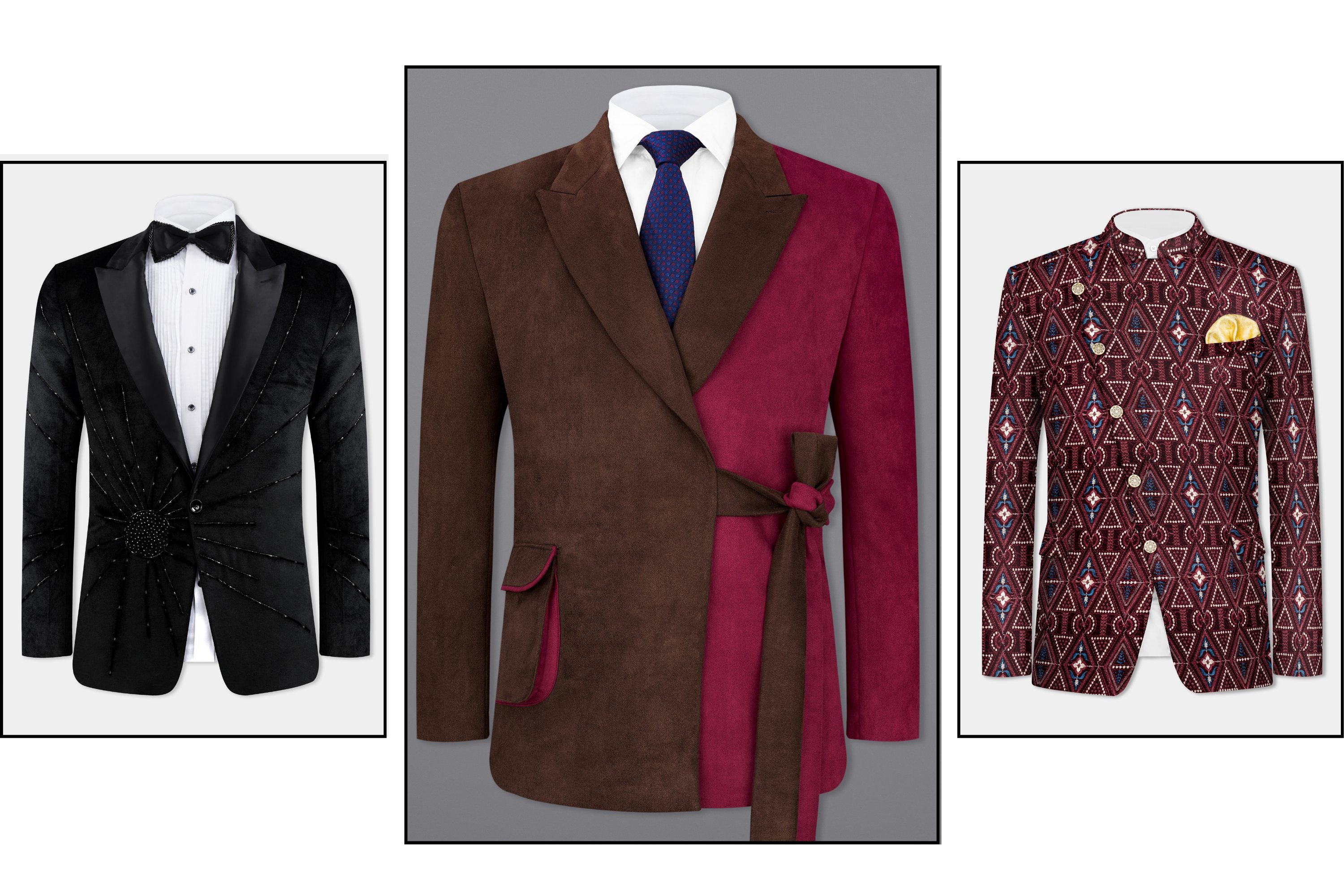 Mens designer deals blazers sale