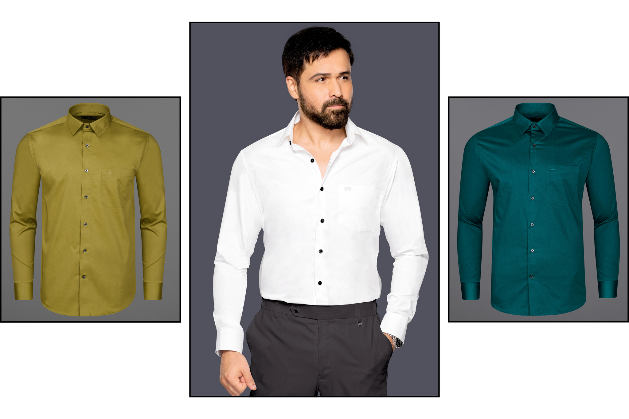 Buy Solid Color Shirts For Men Online At French Crown buy-solid-color-shirts-for-men-online-at-french-crown