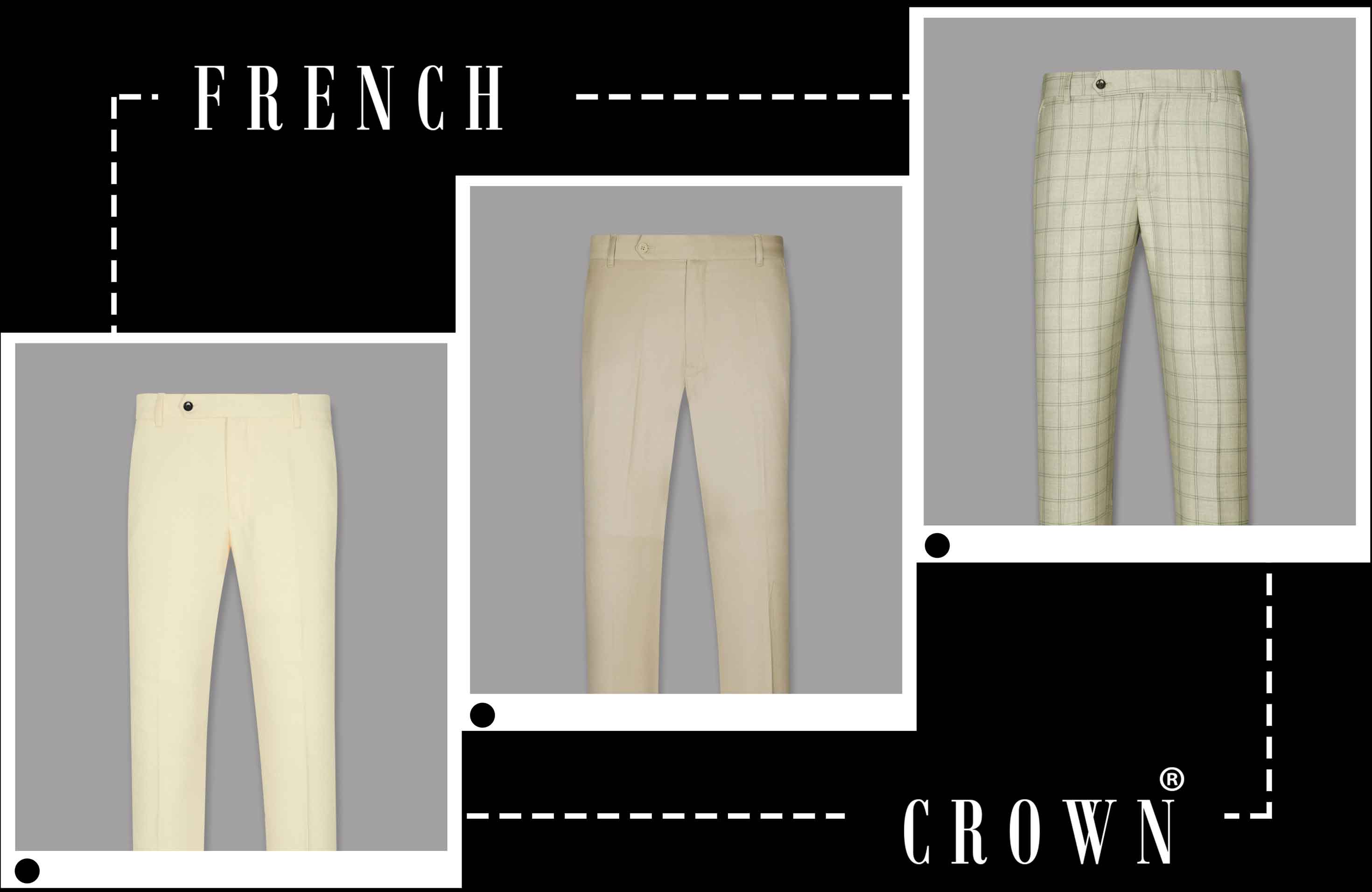 Cream Pants
