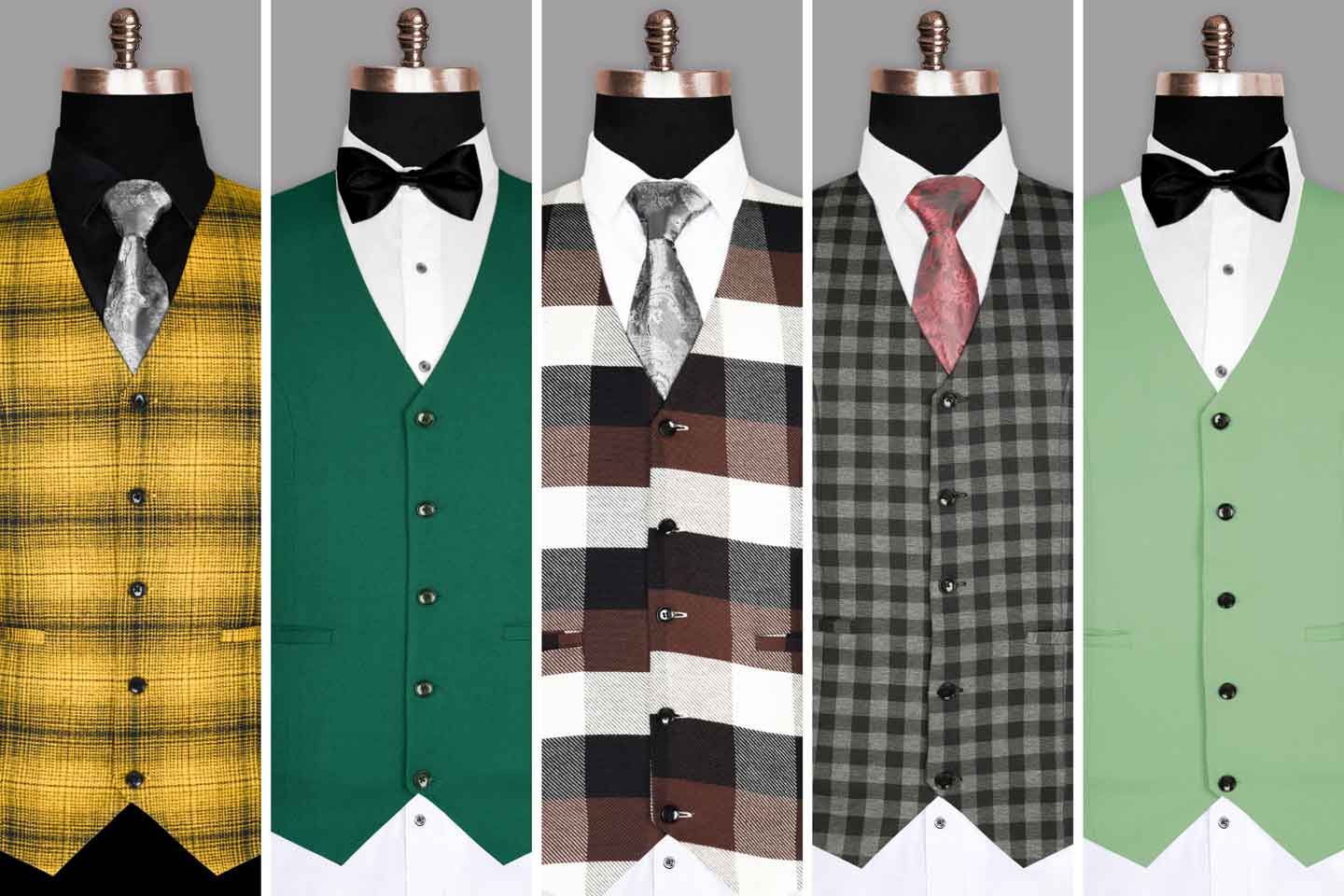 New Waistcoats / Nehru Jackets