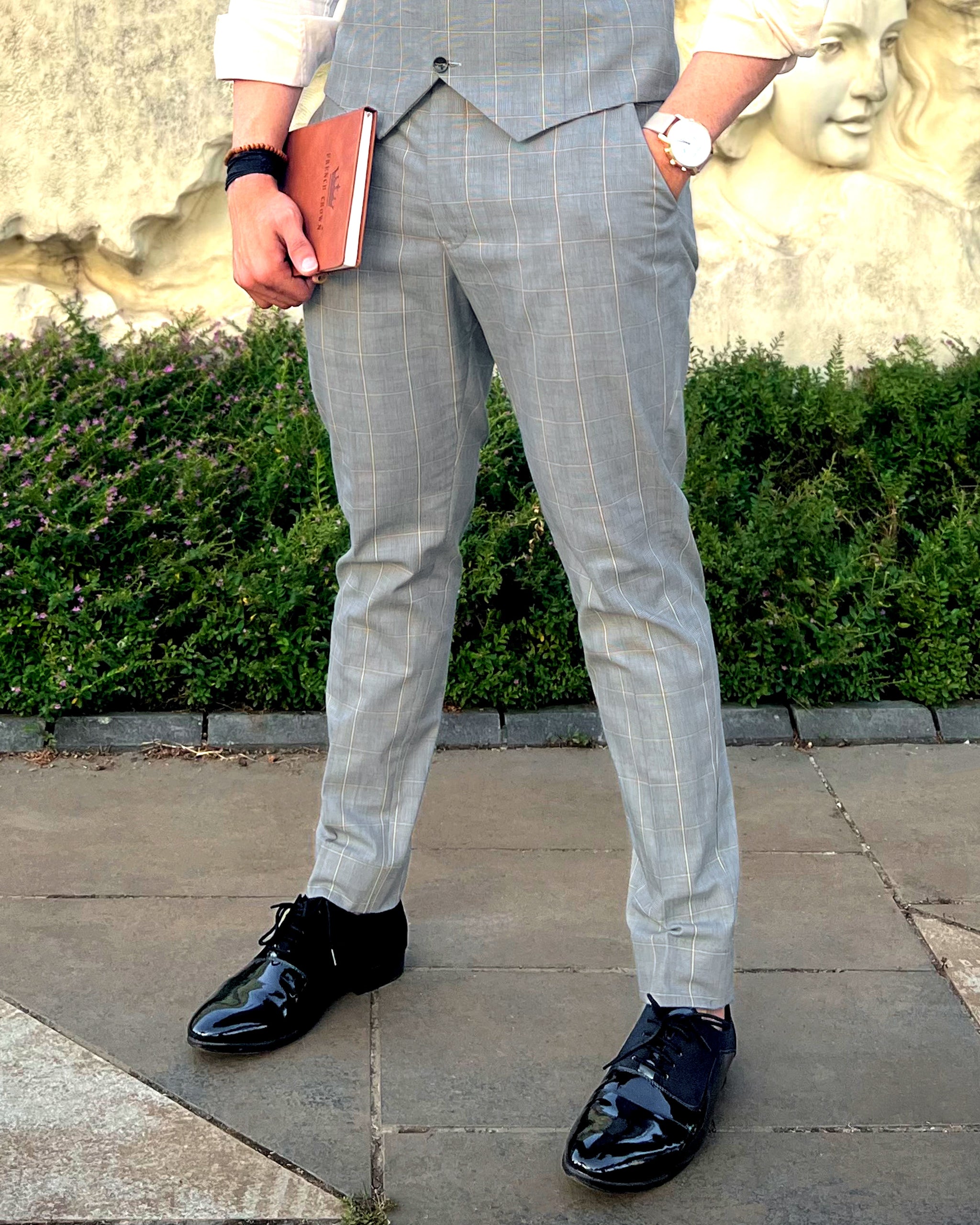 Buy Plaid Pants For Men Online - French Crown