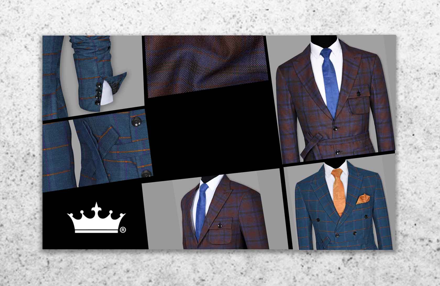 Shop Stylish Tweed Blazers For Men Online at French Crown
