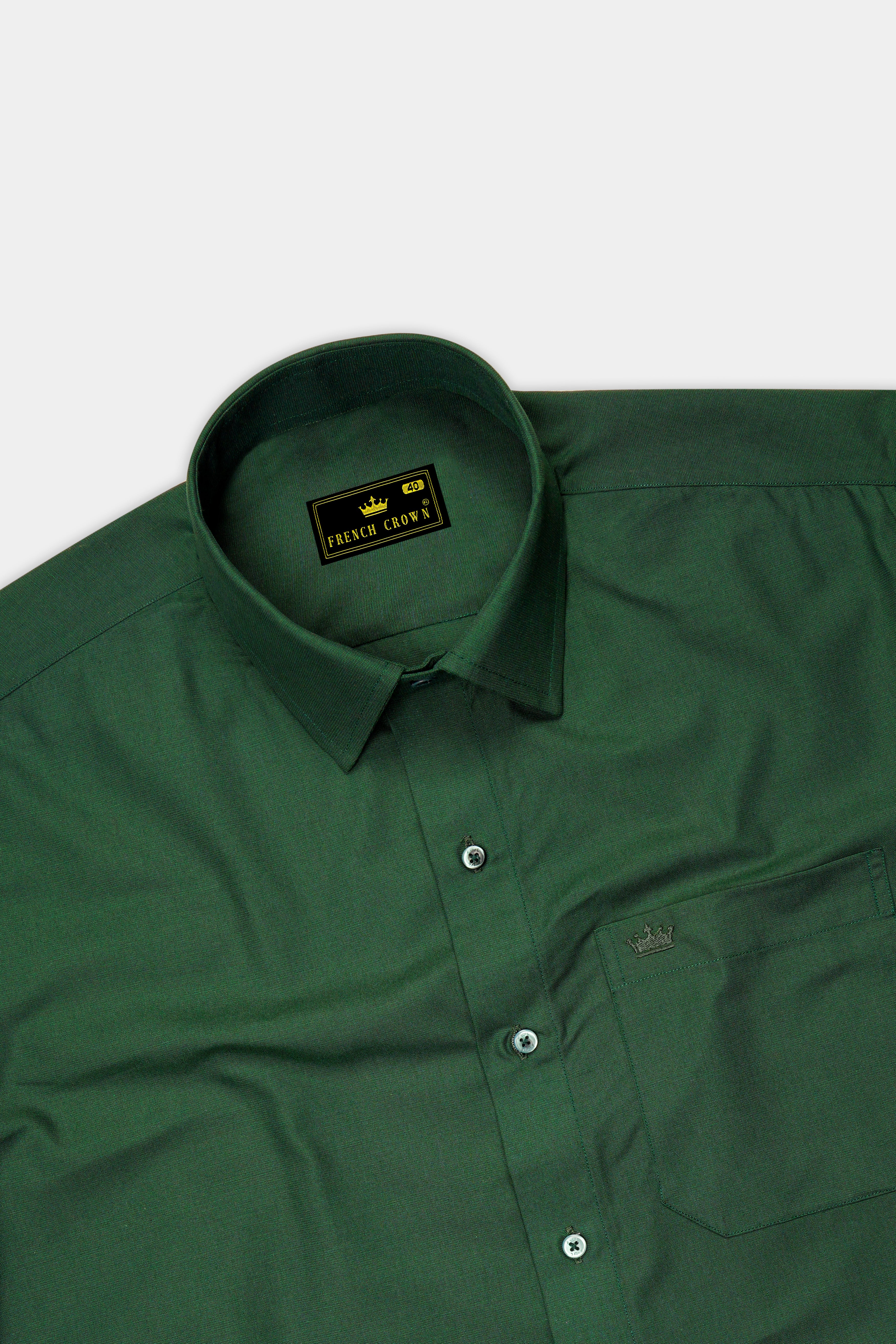 Plantation Green Chambray Shirt