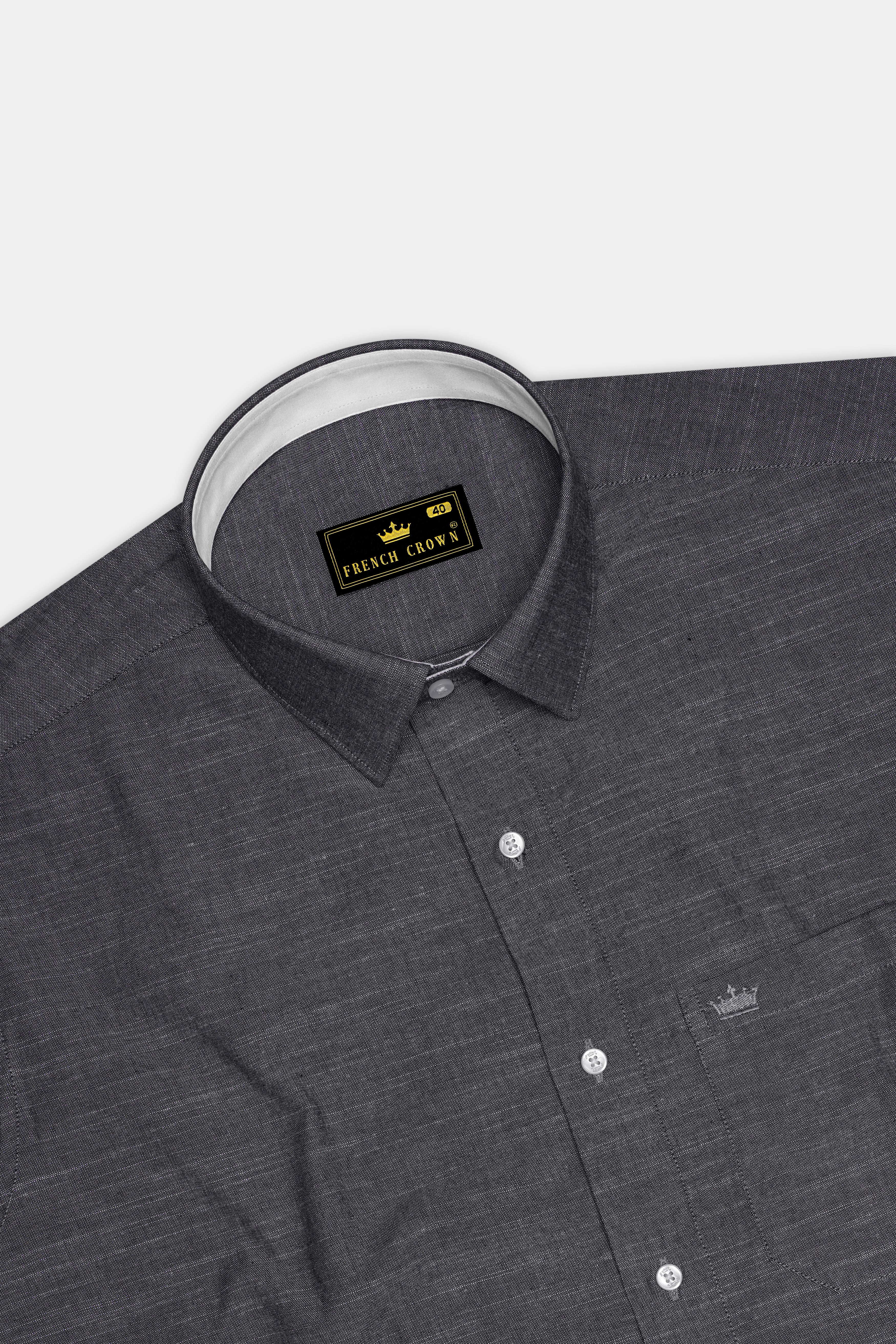 Boulder Gray Chambray Shirt