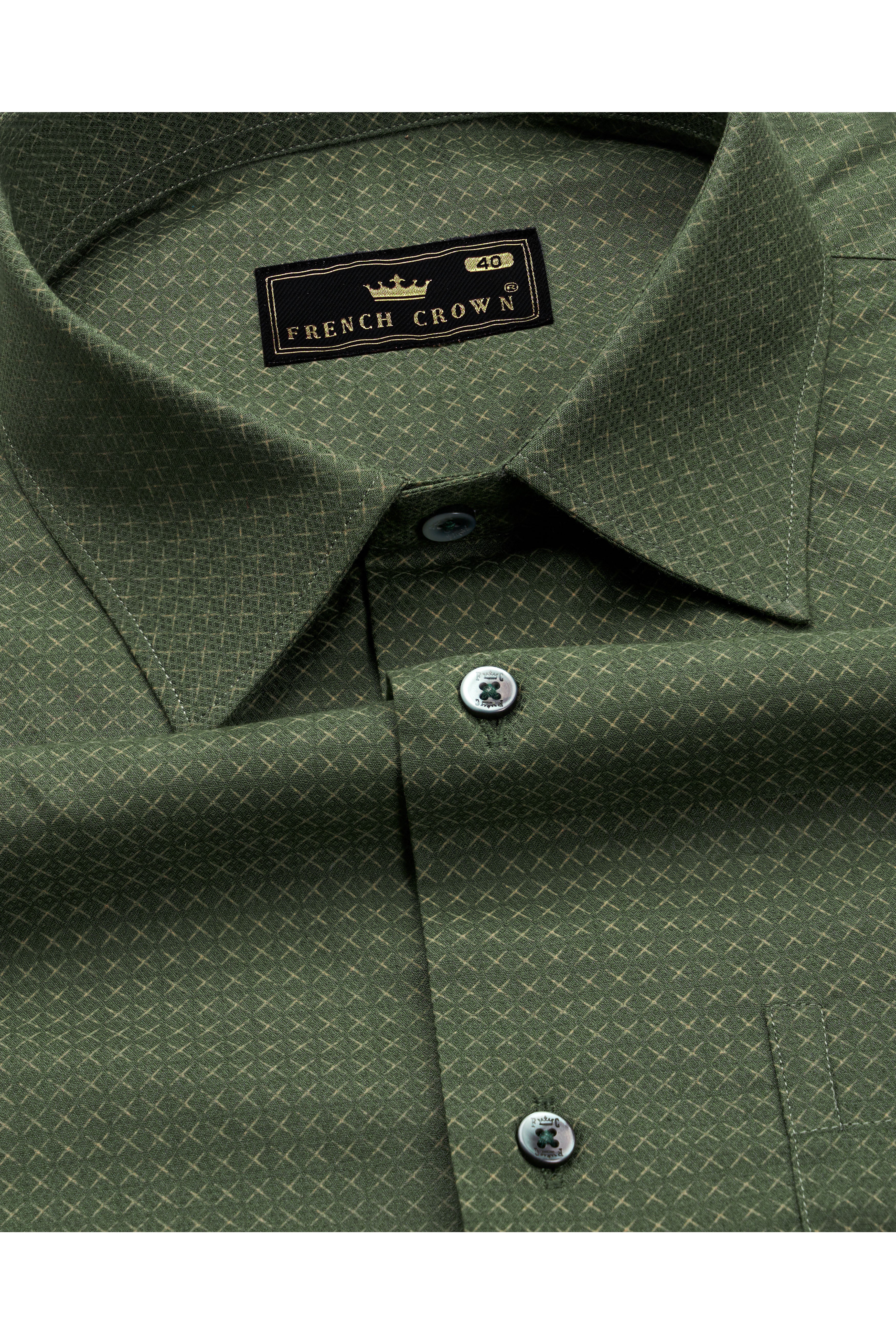 Myrtle Green Dobby Textured Premium Giza Cotton Shirt 10140-GR-38, 10140-GR-H-38, 10140-GR-39, 10140-GR-H-39, 10140-GR-40, 10140-GR-H-40, 10140-GR-42, 10140-GR-H-42, 10140-GR-44, 10140-GR-H-44, 10140-GR-46, 10140-GR-H-46, 10140-GR-48, 10140-GR-H-48, 10140-GR-50, 10140-GR-H-50, 10140-GR-52, 10140-GR-H-52