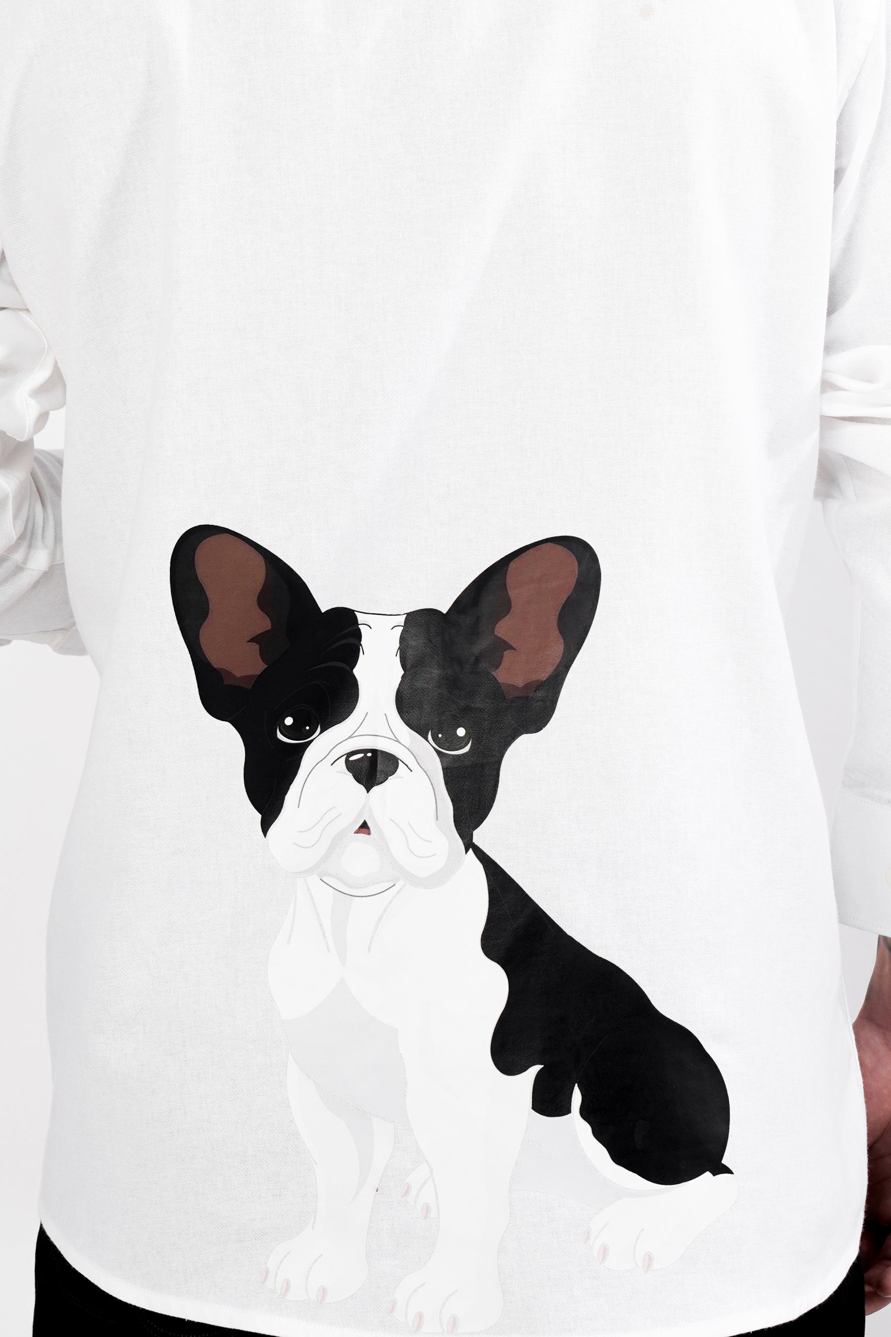 Bright White French Bulldog Printed Riyal Oxford Designer Shirt 10505-CA-RPRT108-38, 10505-CA-RPRT108-H-38, 10505-CA-RPRT108-39, 10505-CA-RPRT108-H-39, 10505-CA-RPRT108-40, 10505-CA-RPRT108-H-40, 10505-CA-RPRT108-42, 10505-CA-RPRT108-H-42, 10505-CA-RPRT108-44, 10505-CA-RPRT108-H-44, 10505-CA-RPRT108-46, 10505-CA-RPRT108-H-46, 10505-CA-RPRT108-48, 10505-CA-RPRT108-H-48, 10505-CA-RPRT108-50, 10505-CA-RPRT108-H-50, 10505-CA-RPRT108-52, 10505-CA-RPRT108-H-52