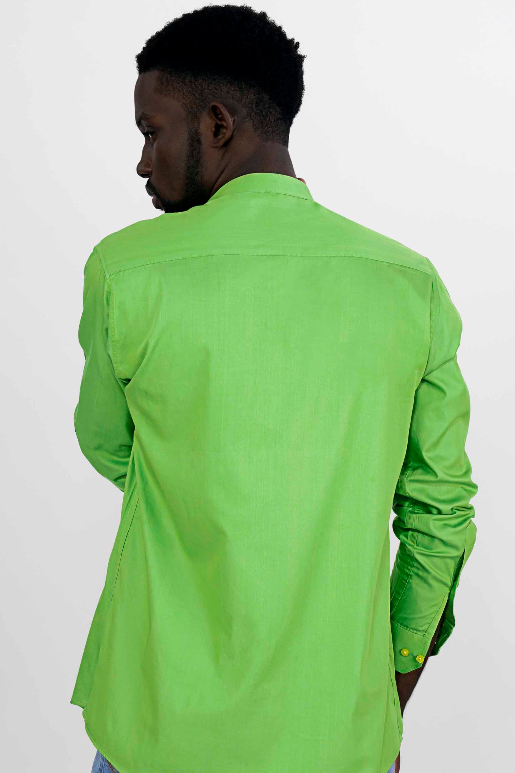 Frog Green Chambray Shirt