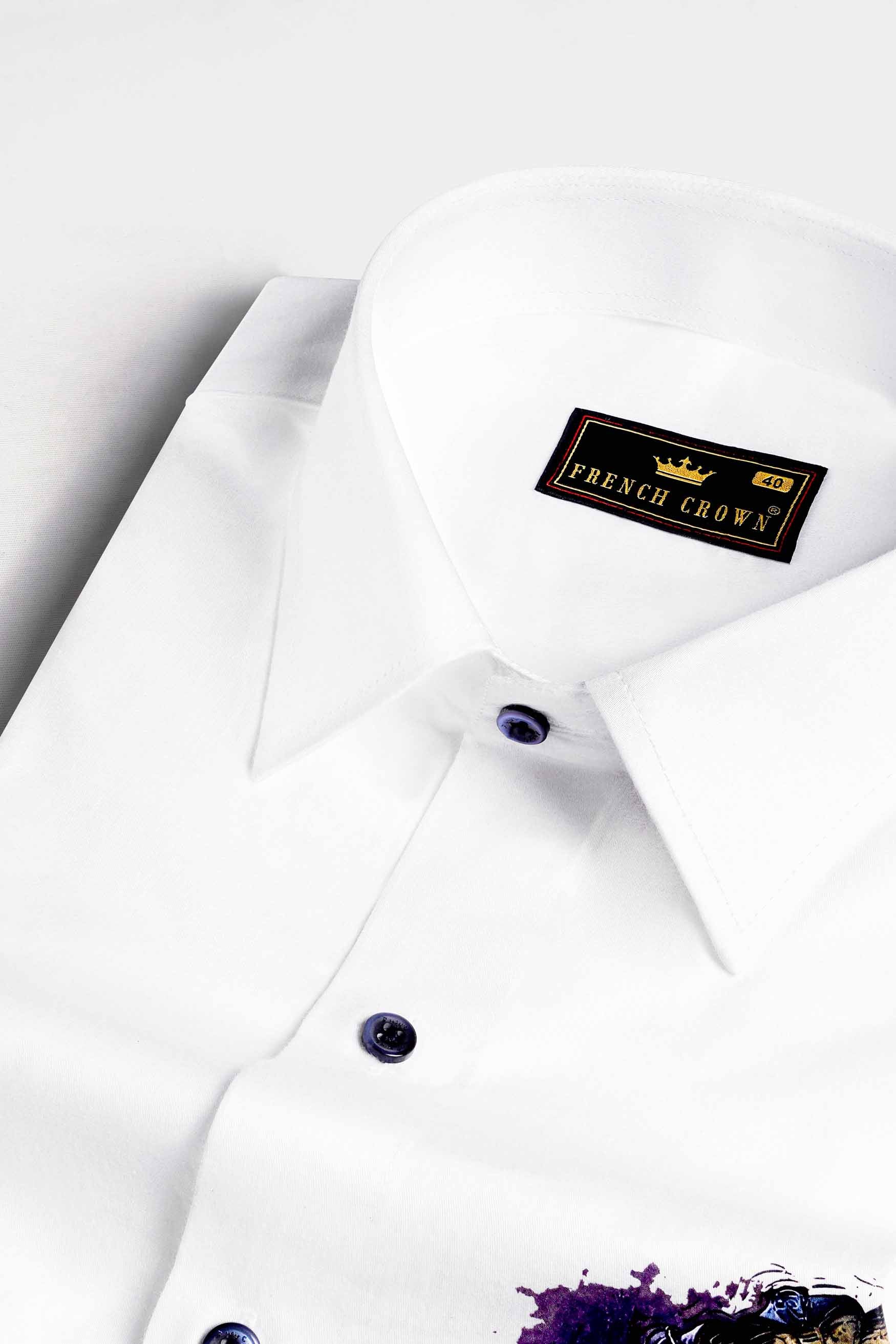 Bright White with Shivaling and Trident Printed Super Soft Premium Cotton Designer Shirt 1066-BLE-RPRT71-38, 1066-BLE-RPRT71-H-38, 1066-BLE-RPRT71-39, 1066-BLE-RPRT71-H-39, 1066-BLE-RPRT71-40, 1066-BLE-RPRT71-H-40, 1066-BLE-RPRT71-42, 1066-BLE-RPRT71-H-42, 1066-BLE-RPRT71-44, 1066-BLE-RPRT71-H-44, 1066-BLE-RPRT71-46, 1066-BLE-RPRT71-H-46, 1066-BLE-RPRT71-48, 1066-BLE-RPRT71-H-48, 1066-BLE-RPRT71-50, 1066-BLE-RPRT71-H-50, 1066-BLE-RPRT71-52, 1066-BLE-RPRT71-H-52