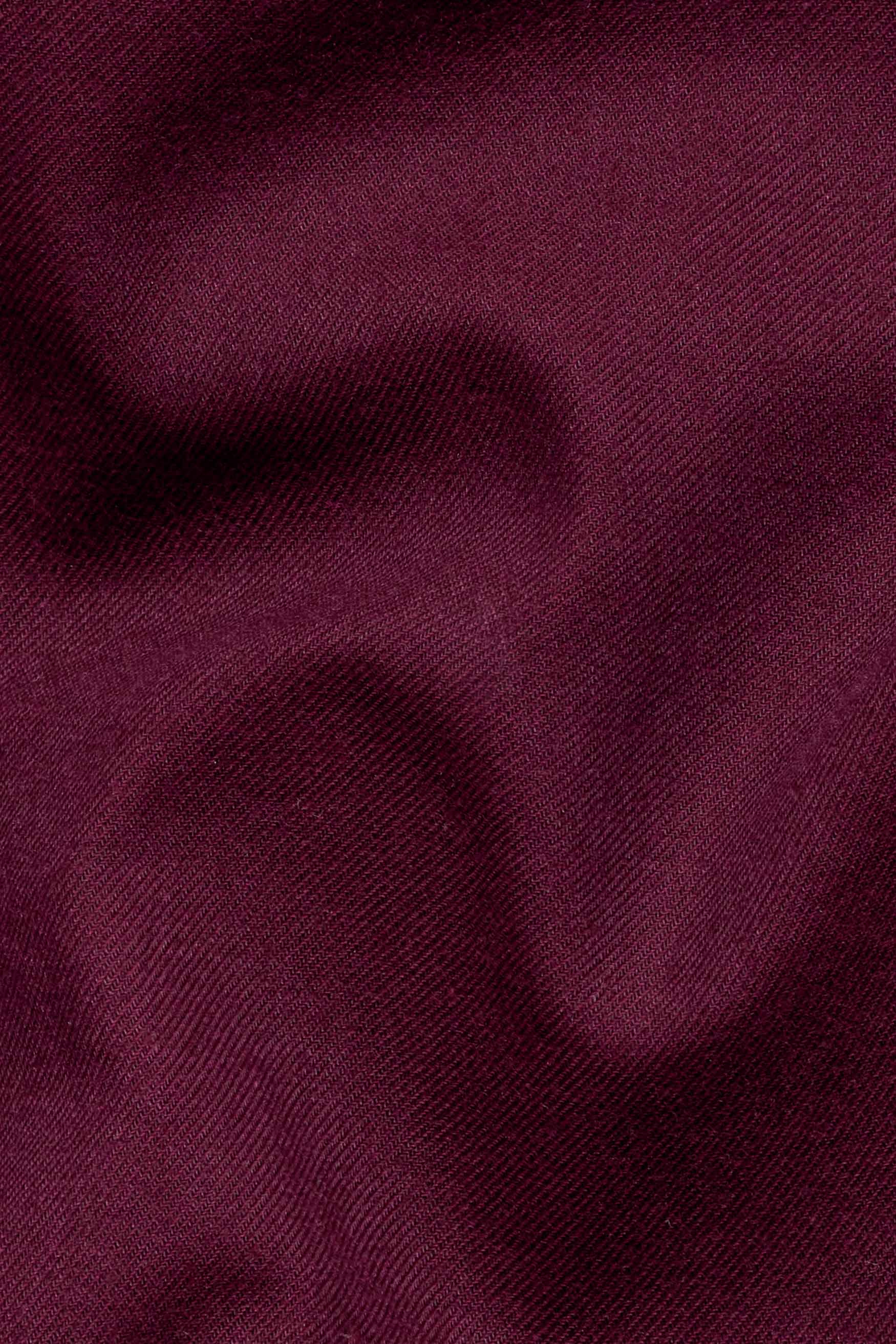 Toledo Wine Flannel Designer Shirt