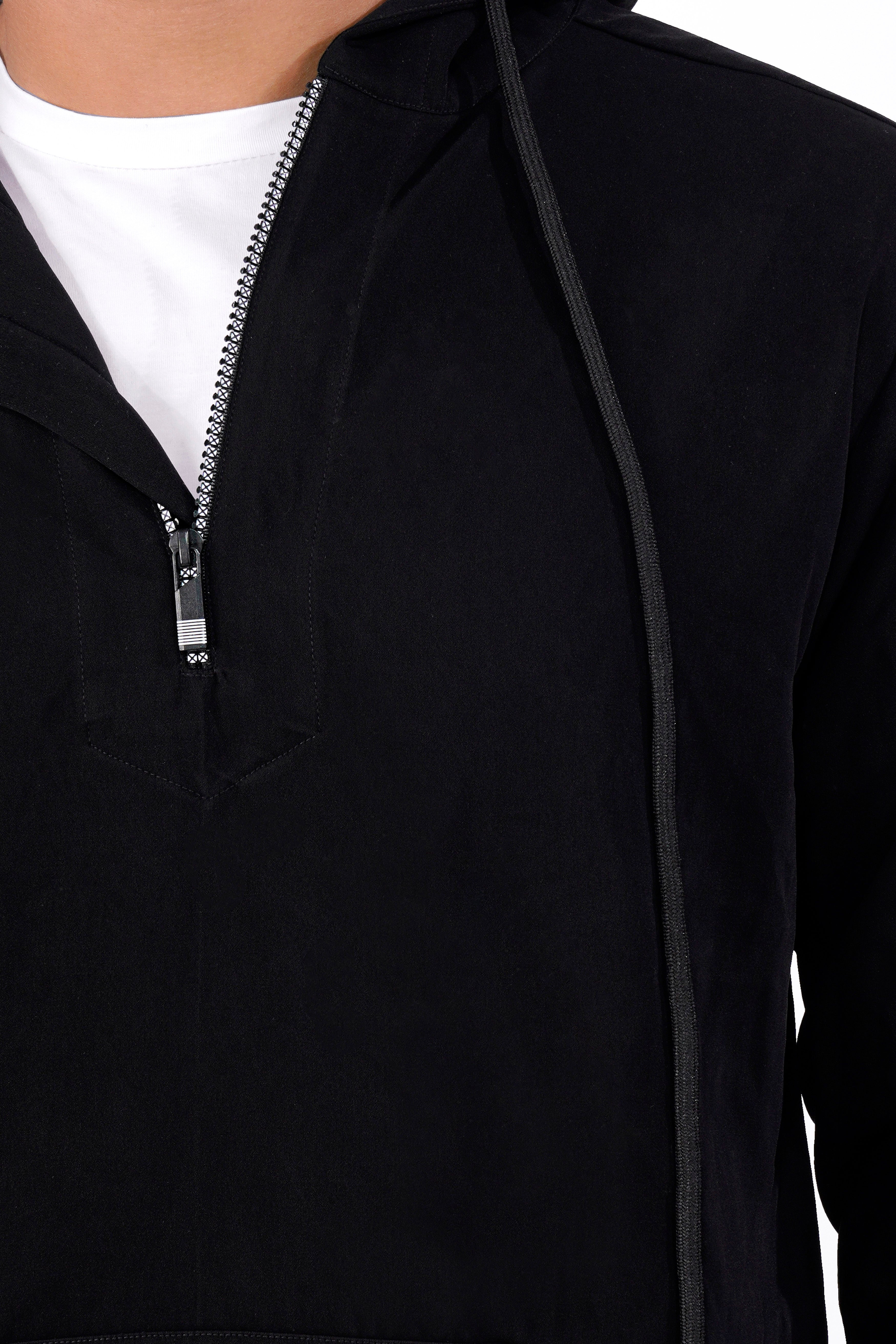 Noirex-Korean Black Scorpion Stonework Hoodie