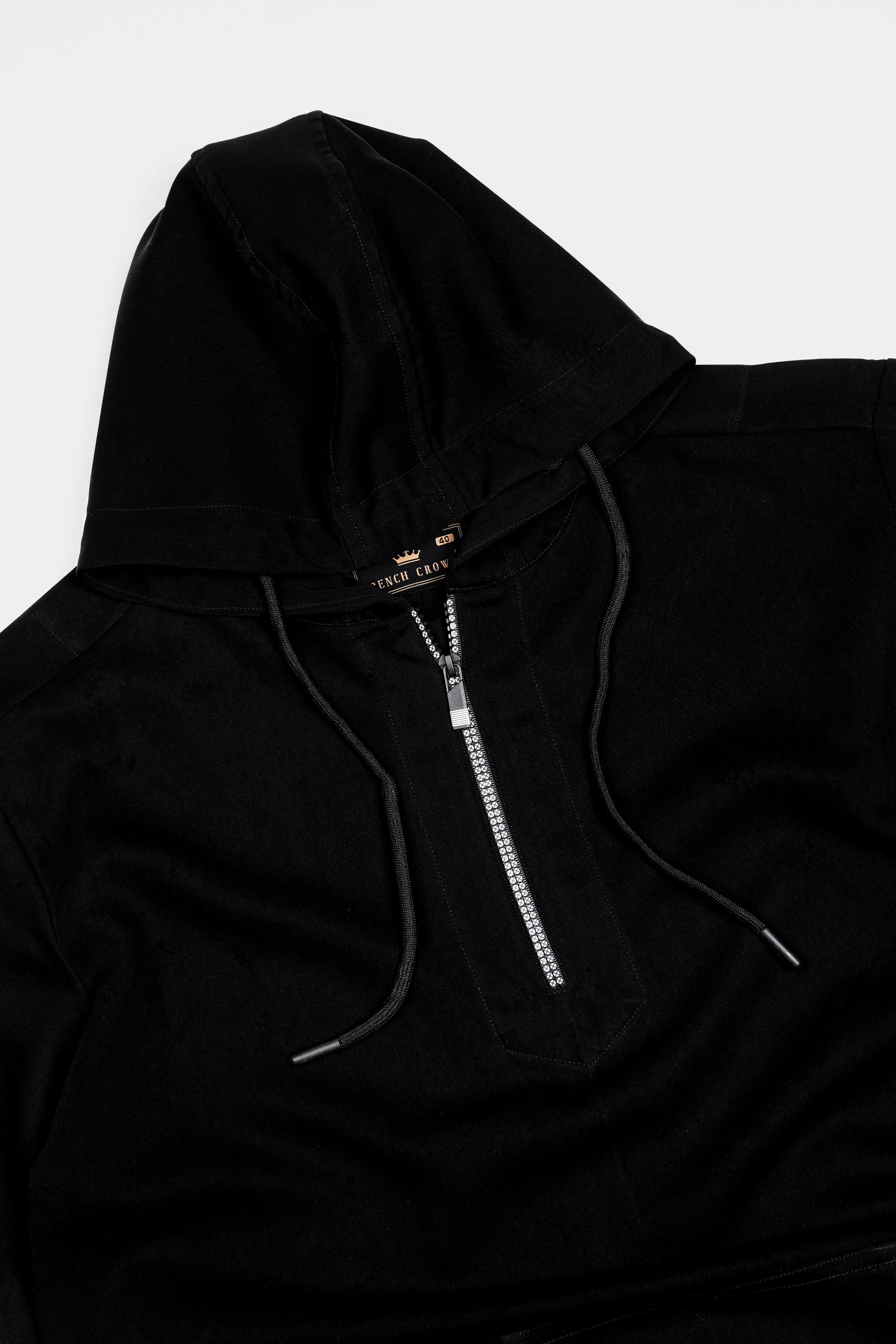 Noirex-Korean Black Scorpion Stonework Hoodie