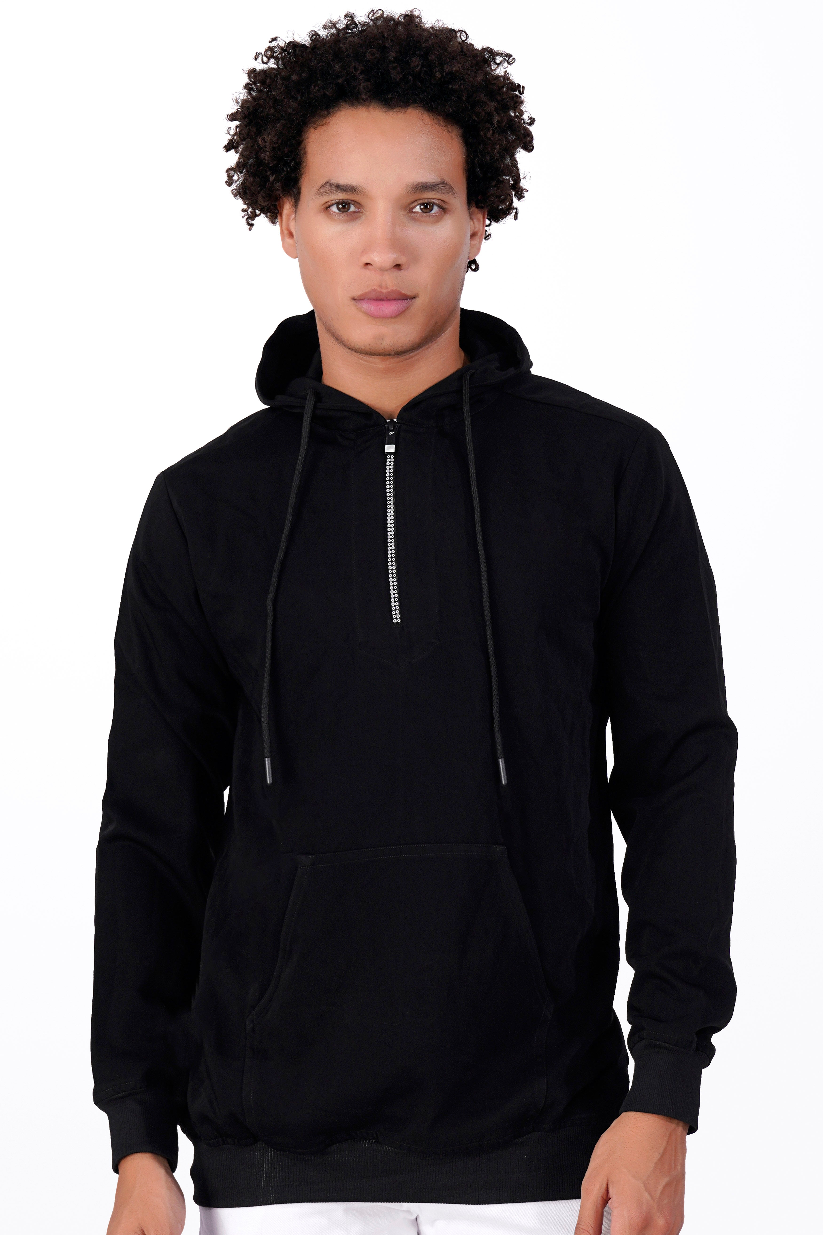 Noirex-Korean Black Scorpion Stonework Hoodie
