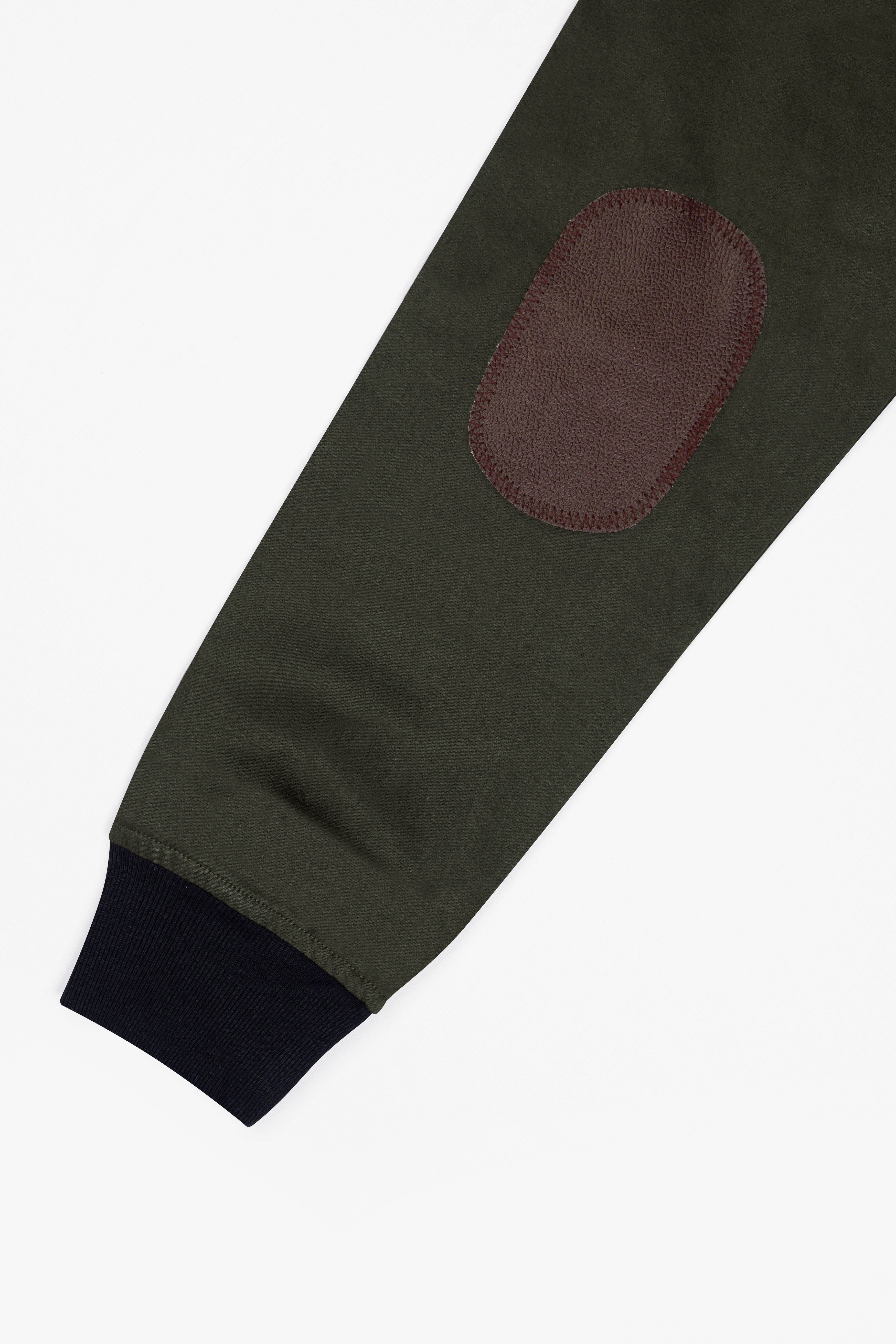 Birch Green Premium Cotton Bomber Jacket