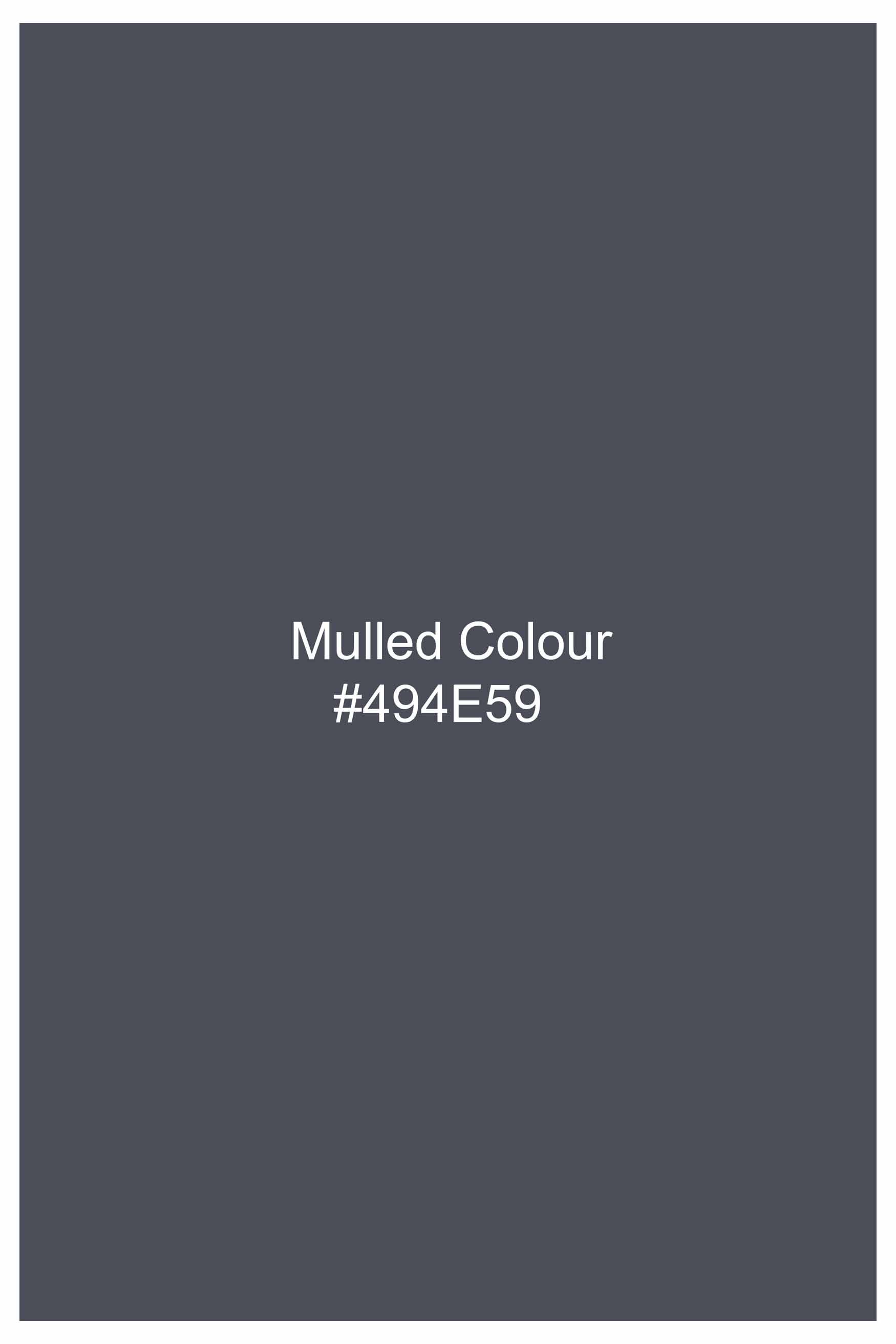 Mulled Gray Subtle Sheen Super Soft Premium Cotton Shirt