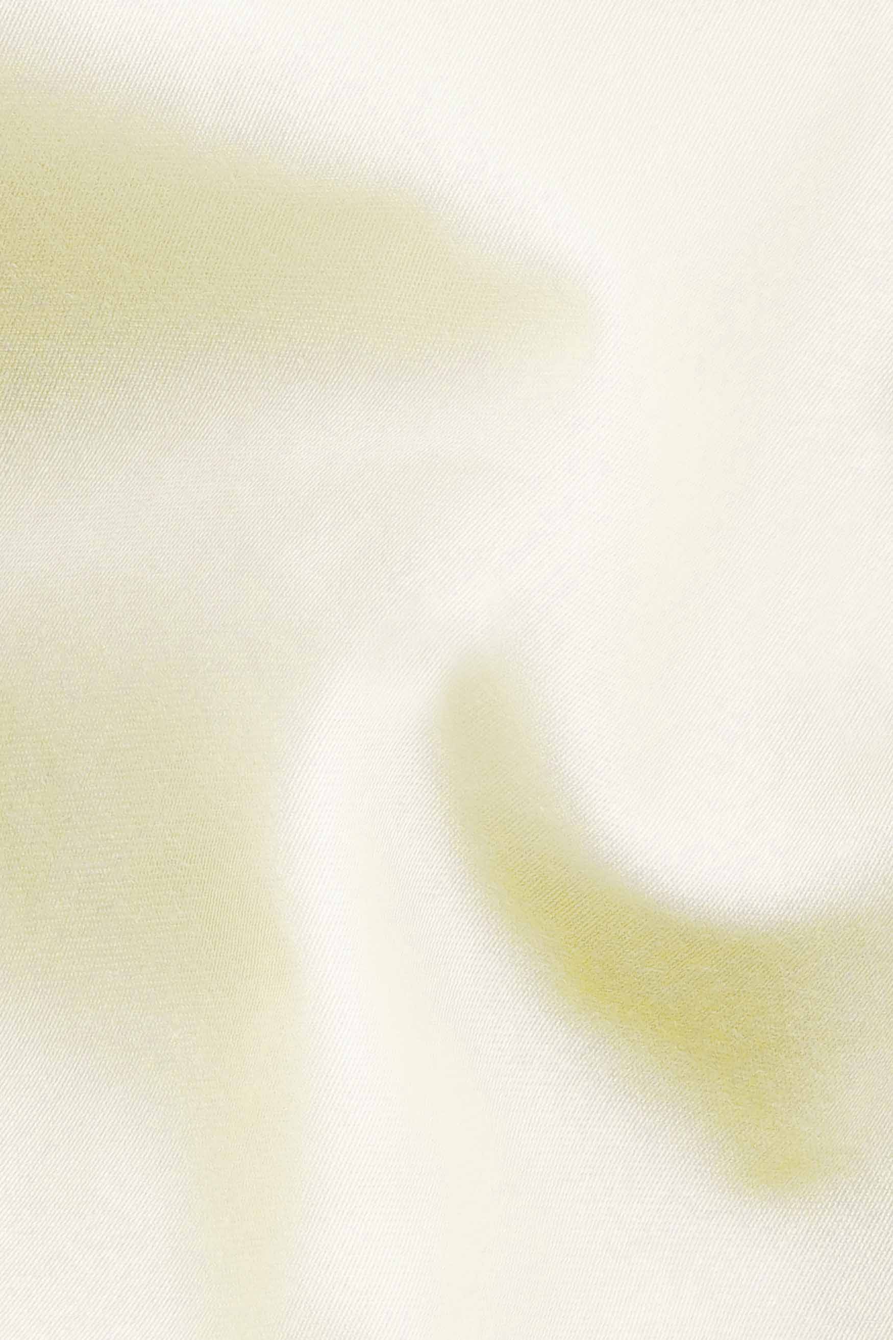 Wheatfield Cream Subtle Sheen Super Soft Premium Cotton Shirt