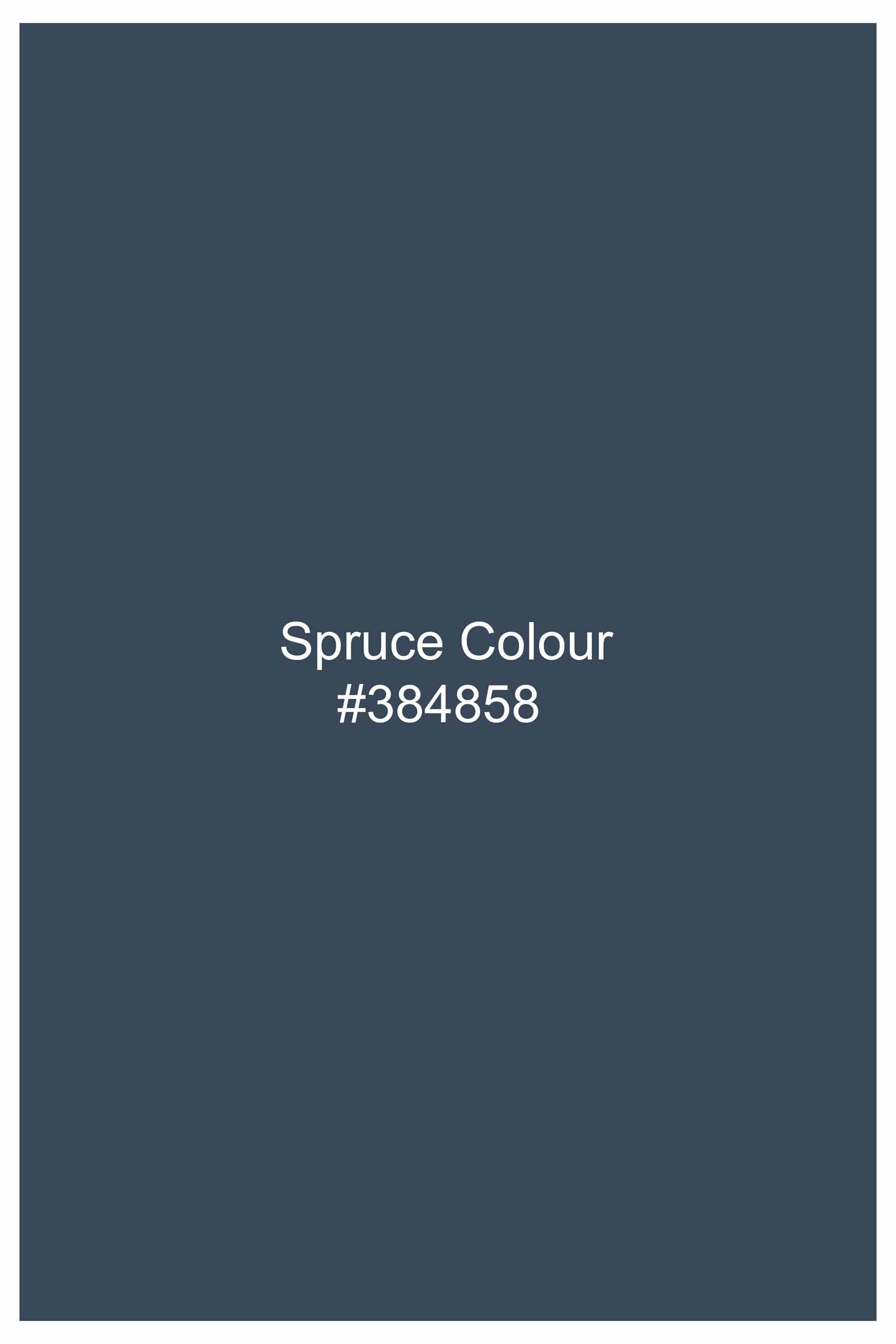 Spruce Blue Flannel Button Down Shirt