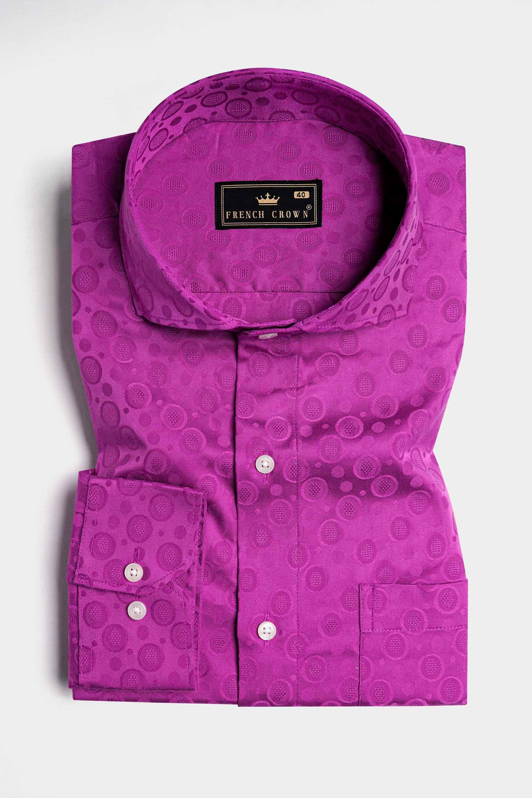 Flirt Pink Jacquard Textured Premium Giza Cotton Shirt 11310-CA-38, 11310-CA-H-38, 11310-CA-39, 11310-CA-H-39, 11310-CA-40, 11310-CA-H-40, 11310-CA-42, 11310-CA-H-42, 11310-CA-44, 11310-CA-H-44, 11310-CA-46, 11310-CA-H-46, 11310-CA-48, 11310-CA-H-48, 11310-CA-50, 11310-CA-H-50, 11310-CA-52, 11310-CA-H-52