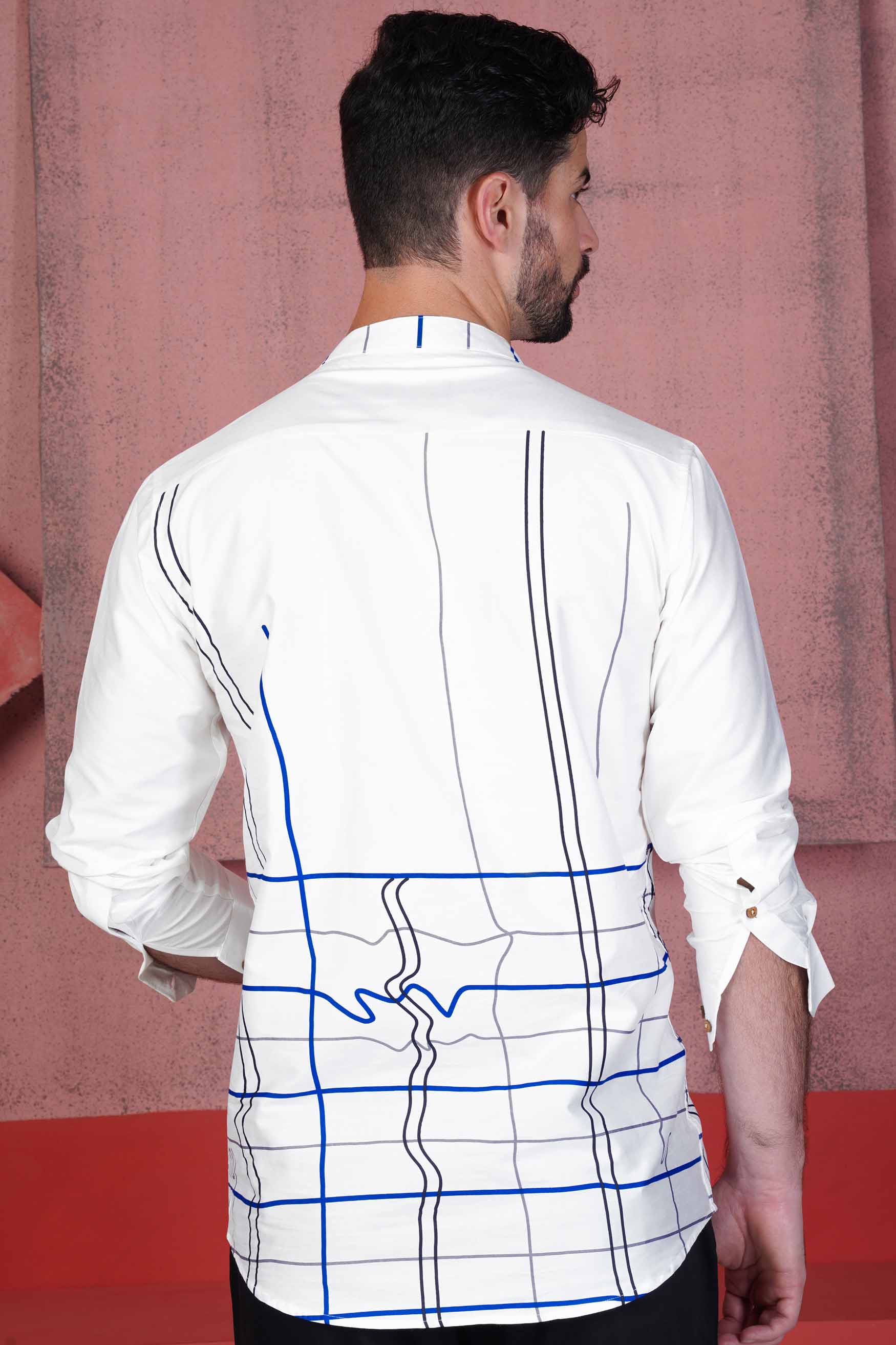 Bright White and Yale Blue Printed Subtle Sheen Super Soft Premium Cotton Kurta Shirt 11419-KS-38, 11419-KS-H-38, 11419-KS-39, 11419-KS-H-39, 11419-KS-40, 11419-KS-H-40, 11419-KS-42, 11419-KS-H-42, 11419-KS-44, 11419-KS-H-44, 11419-KS-46, 11419-KS-H-46, 11419-KS-48, 11419-KS-H-48, 11419-KS-50, 11419-KS-H-50, 11419-KS-52, 11419-KS-H-52