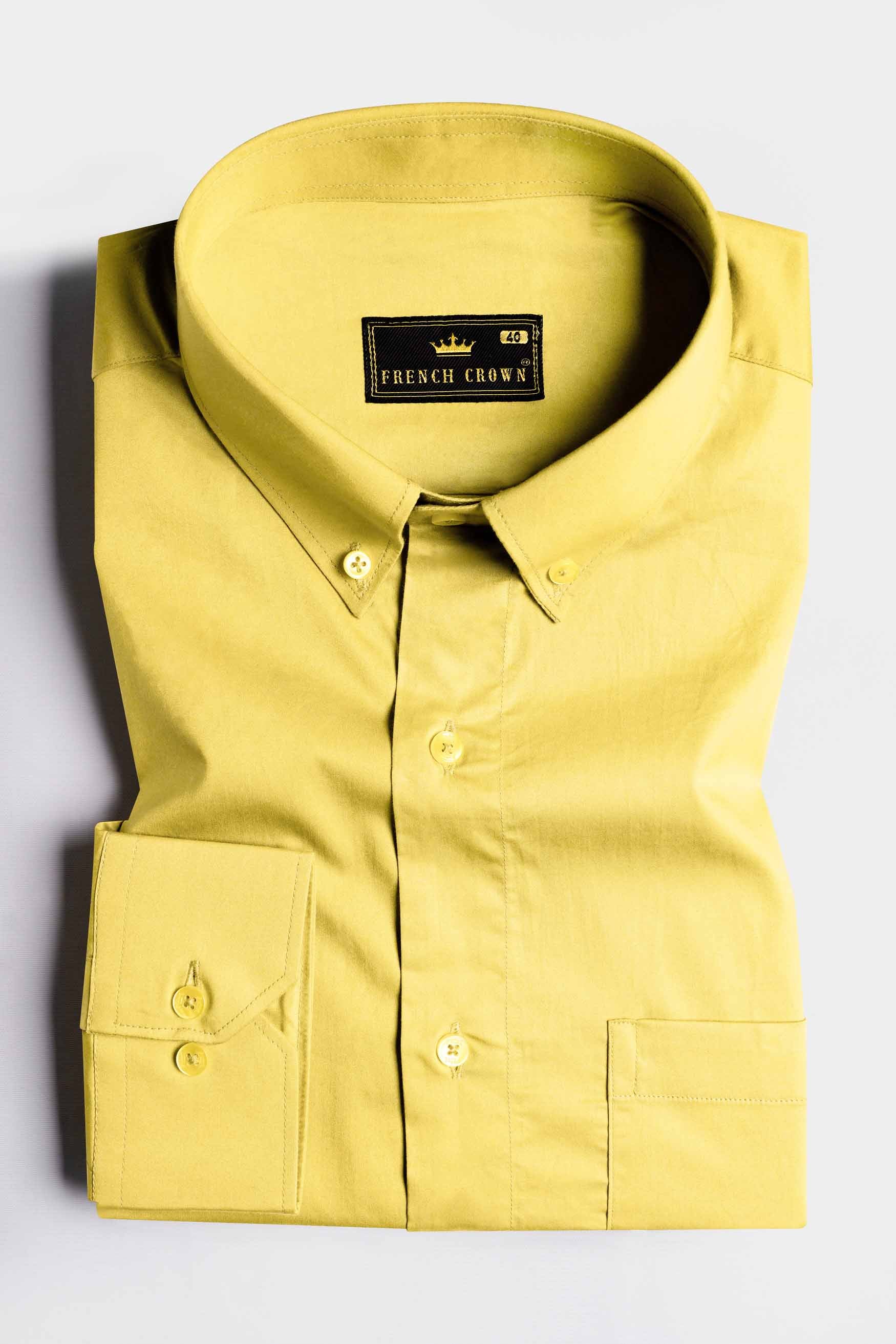 Jasmine Yellow Subtle Sheen Super Soft Premium Cotton Shirt 11439-BD-YL-38, 11439-BD-YL-H-38, 11439-BD-YL-39, 11439-BD-YL-H-39, 11439-BD-YL-40, 11439-BD-YL-H-40, 11439-BD-YL-42, 11439-BD-YL-H-42, 11439-BD-YL-44, 11439-BD-YL-H-44, 11439-BD-YL-46, 11439-BD-YL-H-46, 11439-BD-YL-48, 11439-BD-YL-H-48, 11439-BD-YL-50, 11439-BD-YL-H-50, 11439-BD-YL-52, 11439-BD-YL-H-52