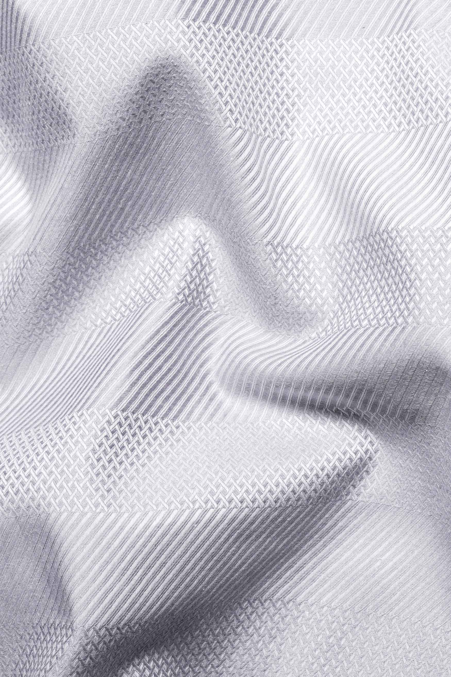 Periglacial Gray Dobby Textured Premium Giza Cotton Shirt 11448-38, 11448-H-38, 11448-39, 11448-H-39, 11448-40, 11448-H-40, 11448-42, 11448-H-42, 11448-44, 11448-H-44, 11448-46, 11448-H-46, 11448-48, 11448-H-48, 11448-50, 11448-H-50, 11448-52, 11448-H-52