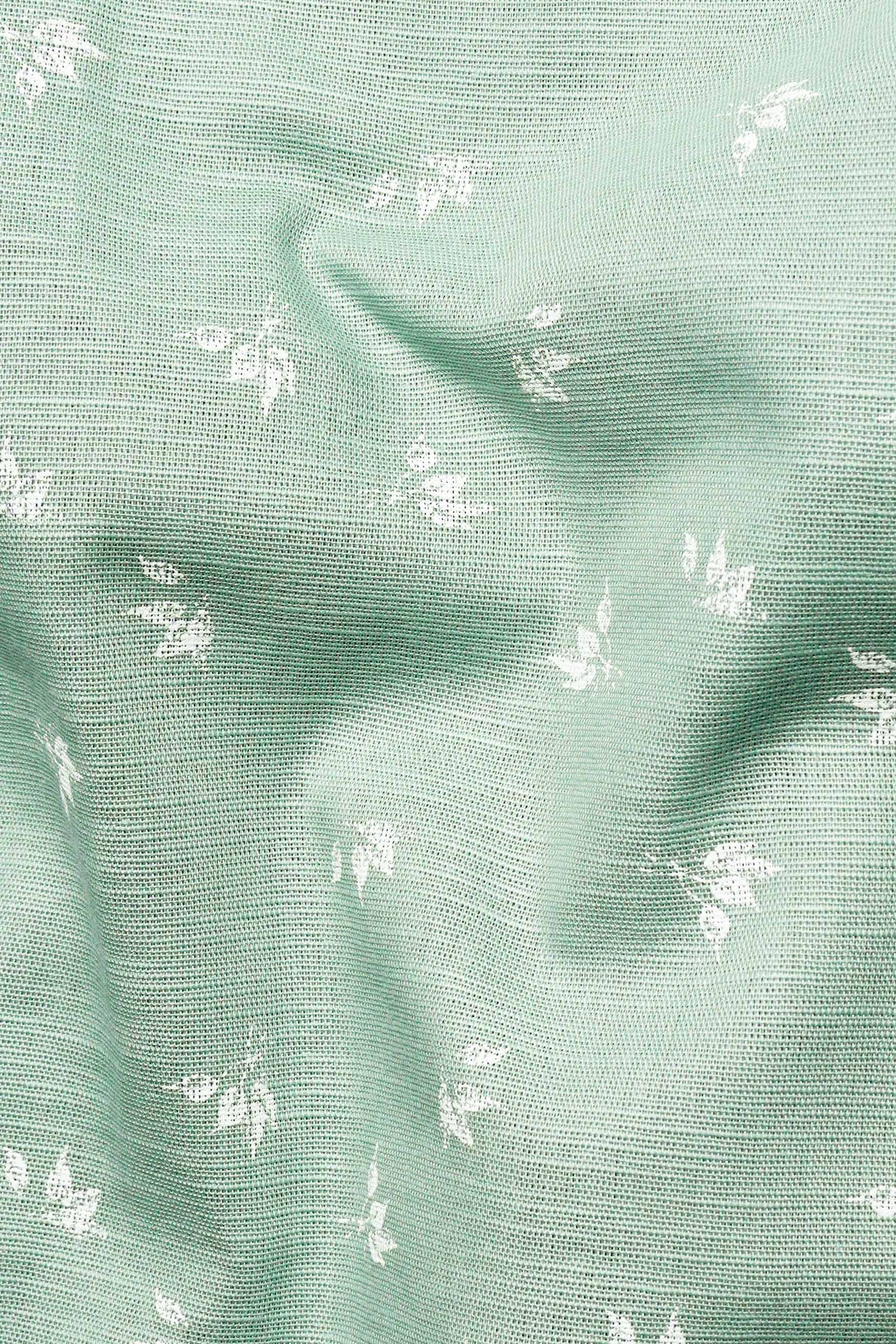 Pastel Green Ditsy Printed Luxurious Linen Designer Shirt 11454-P397-38, 11454-P397-H-38, 11454-P397-39, 11454-P397-H-39, 11454-P397-40, 11454-P397-H-40, 11454-P397-42, 11454-P397-H-42, 11454-P397-44, 11454-P397-H-44, 11454-P397-46, 11454-P397-H-46, 11454-P397-48, 11454-P397-H-48, 11454-P397-50, 11454-P397-H-50, 11454-P397-52, 11454-P397-H-52