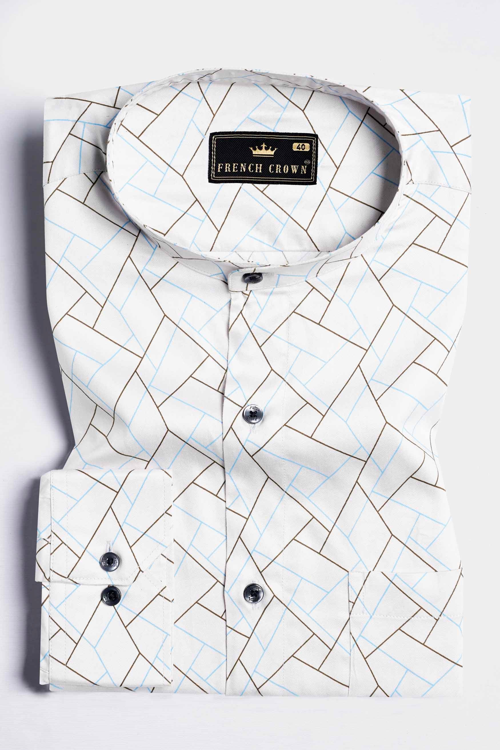 Bright White with Quincy Brown and Carolina Blue Abstract Printed Subtle Sheen Super Soft Premium Cotton Shirt 11576-M-BLK-38, 11576-M-BLK-H-38, 11576-M-BLK-39, 11576-M-BLK-H-39, 11576-M-BLK-40, 11576-M-BLK-H-40, 11576-M-BLK-42, 11576-M-BLK-H-42, 11576-M-BLK-44, 11576-M-BLK-H-44, 11576-M-BLK-46, 11576-M-BLK-H-46, 11576-M-BLK-48, 11576-M-BLK-H-48, 11576-M-BLK-50, 11576-M-BLK-H-50, 11576-M-BLK-52, 11576-M-BLK-H-52