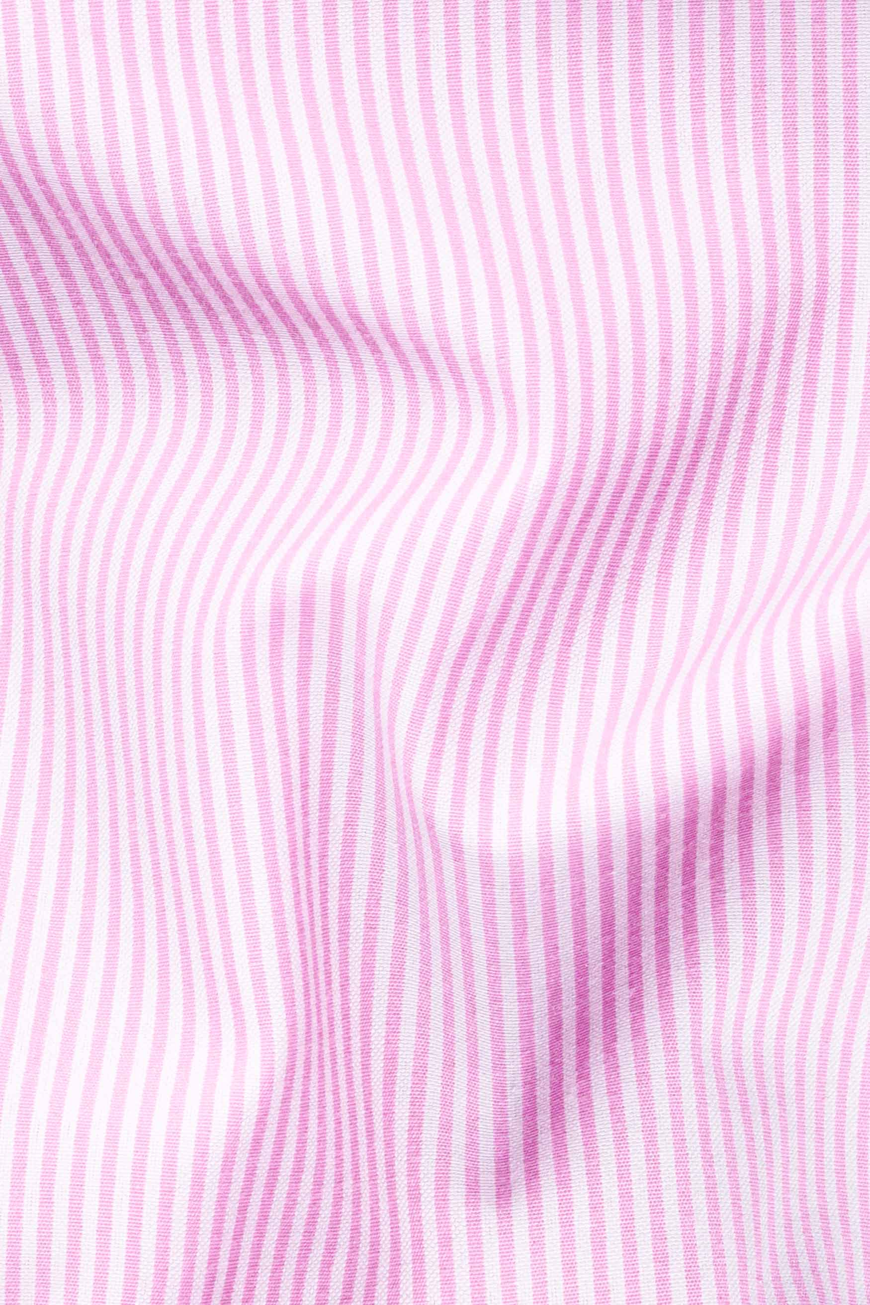 Melanie Pink and White Striped with White Cuffs and Collar Premium Cotton Shirt 11587-WCC-38, 11587-WCC-H-38, 11587-WCC-39, 11587-WCC-H-39, 11587-WCC-40, 11587-WCC-H-40, 11587-WCC-42, 11587-WCC-H-42, 11587-WCC-44, 11587-WCC-H-44, 11587-WCC-46, 11587-WCC-H-46, 11587-WCC-48, 11587-WCC-H-48, 11587-WCC-50, 11587-WCC-H-50, 11587-WCC-52, 11587-WCC-H-52