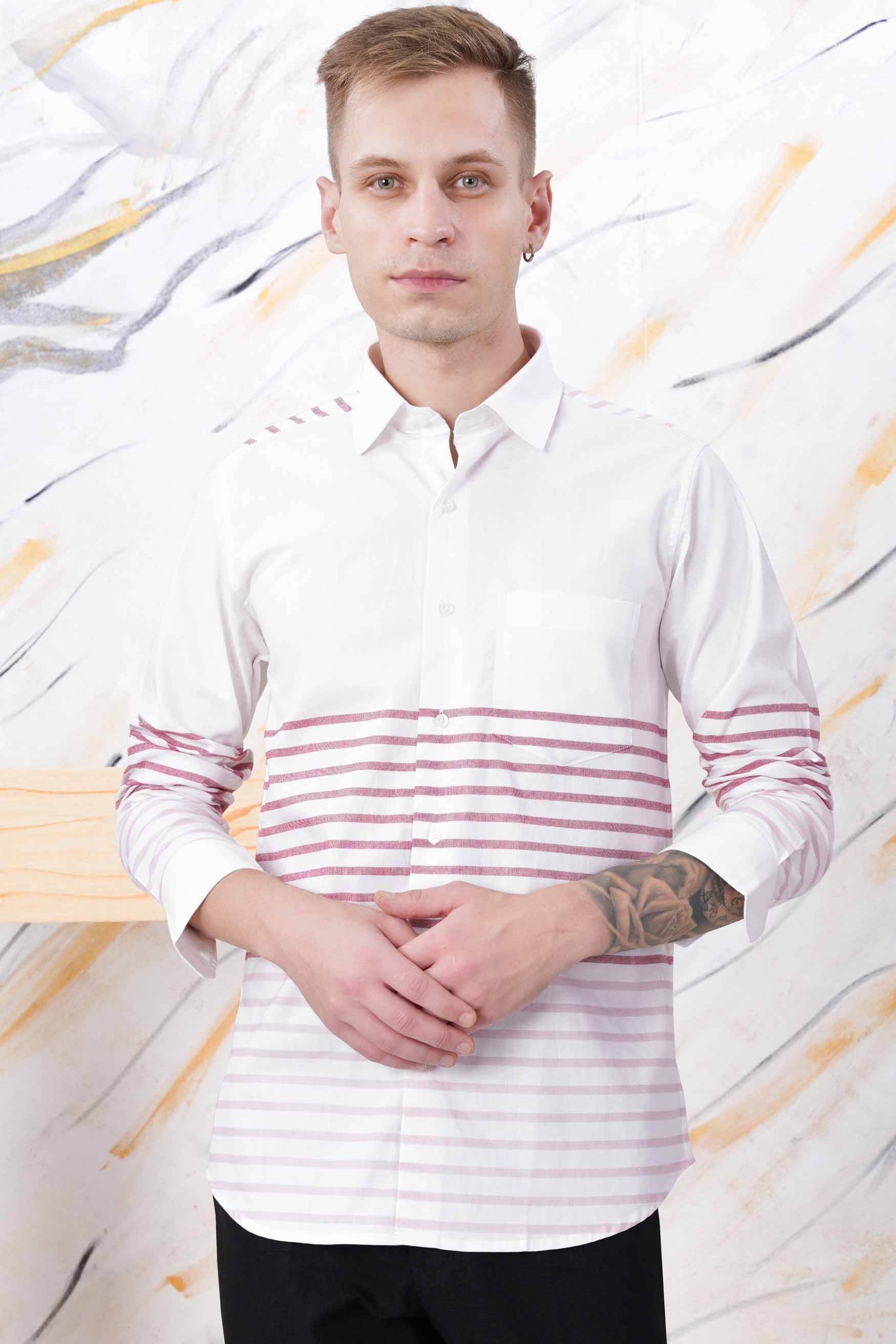 Bright White with Bashful Pink Striped Royal Oxford Shirt11624-WCC-38, 11624-WCC-H-38, 11624-WCC-39, 11624-WCC-H-39, 11624-WCC-40, 11624-WCC-H-40, 11624-WCC-42, 11624-WCC-H-42, 11624-WCC-44, 11624-WCC-H-44, 11624-WCC-46, 11624-WCC-H-46, 11624-WCC-48, 11624-WCC-H-48, 11624-WCC-50, 11624-WCC-H-50, 11624-WCC-52, 11624-WCC-H-52