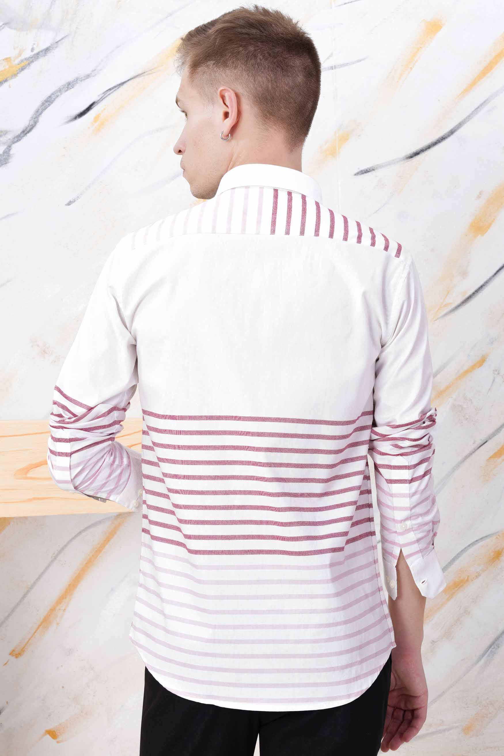 Bright White with Bashful Pink Striped Royal Oxford Shirt11624-WCC-38, 11624-WCC-H-38, 11624-WCC-39, 11624-WCC-H-39, 11624-WCC-40, 11624-WCC-H-40, 11624-WCC-42, 11624-WCC-H-42, 11624-WCC-44, 11624-WCC-H-44, 11624-WCC-46, 11624-WCC-H-46, 11624-WCC-48, 11624-WCC-H-48, 11624-WCC-50, 11624-WCC-H-50, 11624-WCC-52, 11624-WCC-H-52