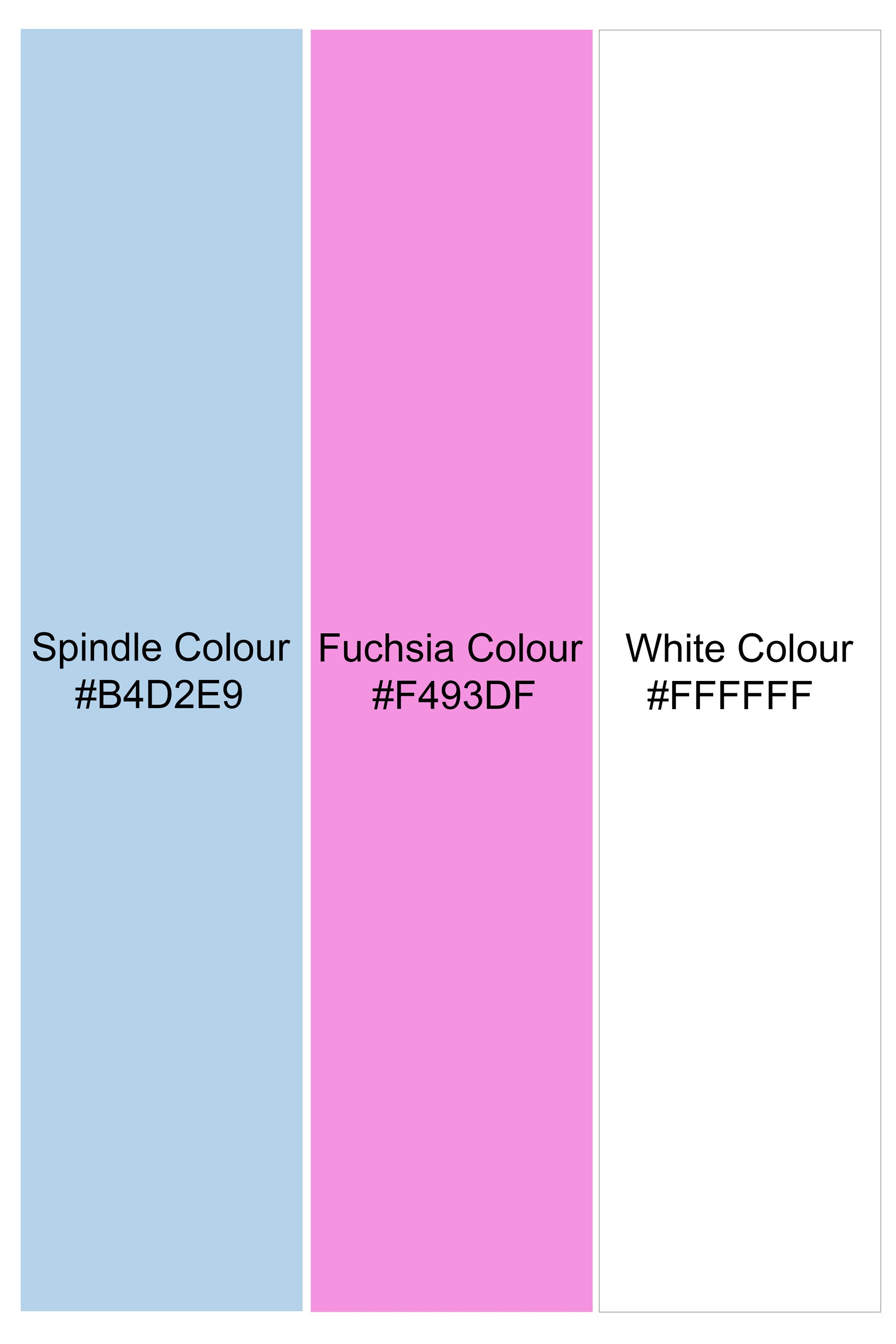 Spindle Blue and Fuchsia Pink Twill Plaid Premium Cotton Shirt 11699-M-38, 11699-M-H-38, 11699-M-39, 11699-M-H-39, 11699-M-40, 11699-M-H-40, 11699-M-42, 11699-M-H-42, 11699-M-44, 11699-M-H-44, 11699-M-46, 11699-M-H-46, 11699-M-48, 11699-M-H-48, 11699-M-50, 11699-M-H-50, 11699-M-52, 11699-M-H-52