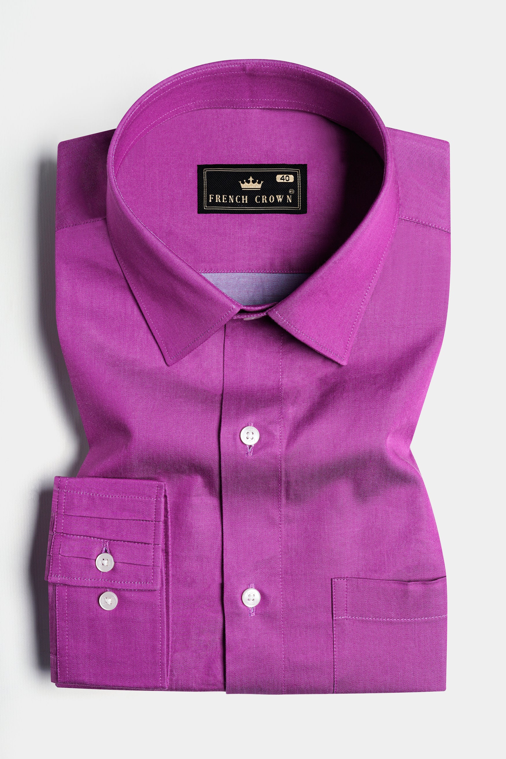 Fuchsia Pink Chambray Shirt 11706-P460-38, 11706-P460-H-38, 11706-P460-39, 11706-P460-H-39, 11706-P460-40, 11706-P460-H-40, 11706-P460-42, 11706-P460-H-42, 11706-P460-44, 11706-P460-H-44, 11706-P460-46, 11706-P460-H-46, 11706-P460-48, 11706-P460-H-48, 11706-P460-50, 11706-P460-H-50, 11706-P460-52, 11706-P460-H-52