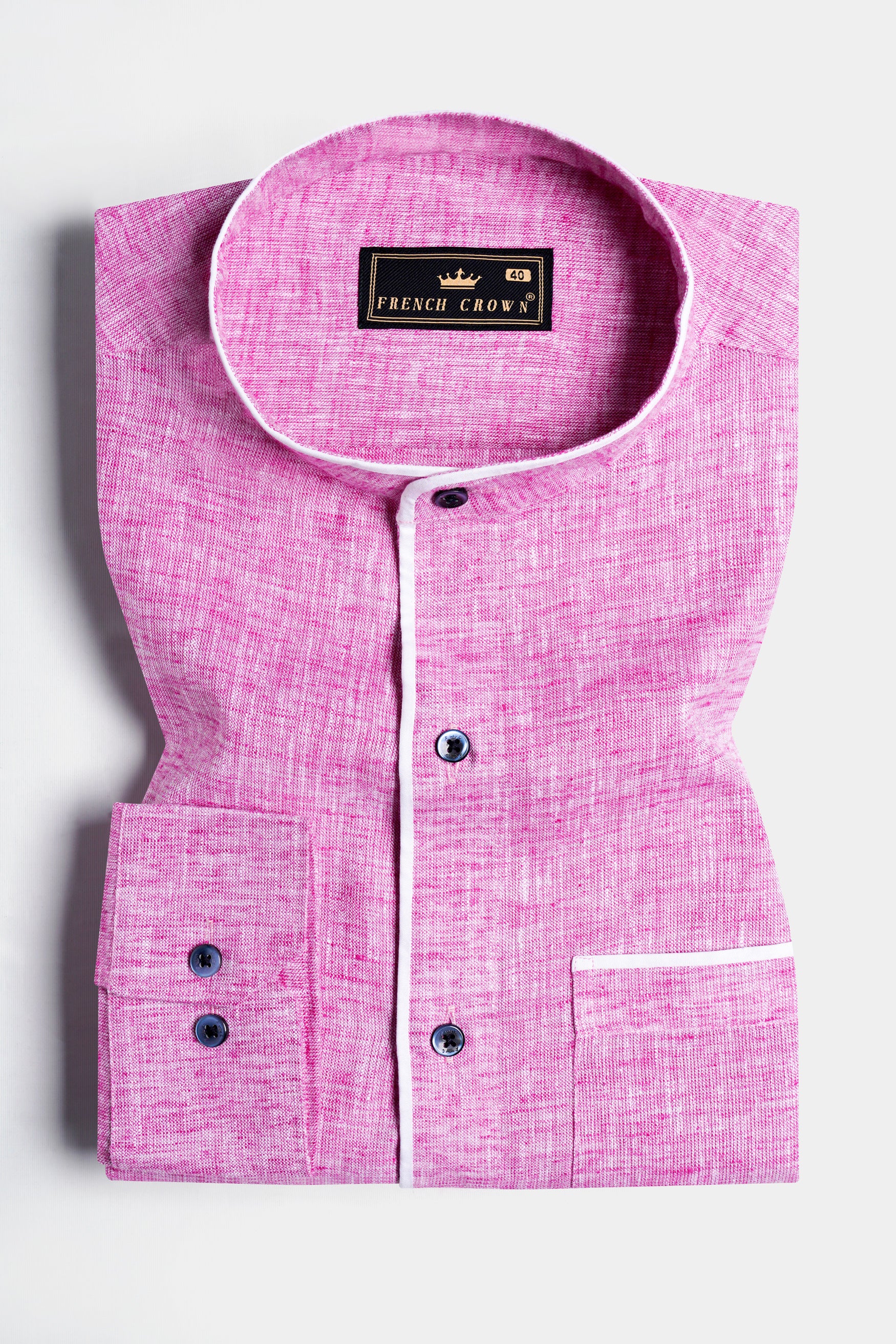 Chantilly Pink with White Piping Work Luxurious Linen Designer Shirt 11707-M-BLE-PIPING-38, 11707-M-BLE-PIPING-H-38, 11707-M-BLE-PIPING-39, 11707-M-BLE-PIPING-H-39, 11707-M-BLE-PIPING-40, 11707-M-BLE-PIPING-H-40, 11707-M-BLE-PIPING-42, 11707-M-BLE-PIPING-H-42, 11707-M-BLE-PIPING-44, 11707-M-BLE-PIPING-H-44, 11707-M-BLE-PIPING-46, 11707-M-BLE-PIPING-H-46, 11707-M-BLE-PIPING-48, 11707-M-BLE-PIPING-H-48, 11707-M-BLE-PIPING-50, 11707-M-BLE-PIPING-H-50, 11707-M-BLE-PIPING-52, 11707-M-BLE-PIPING-H-52