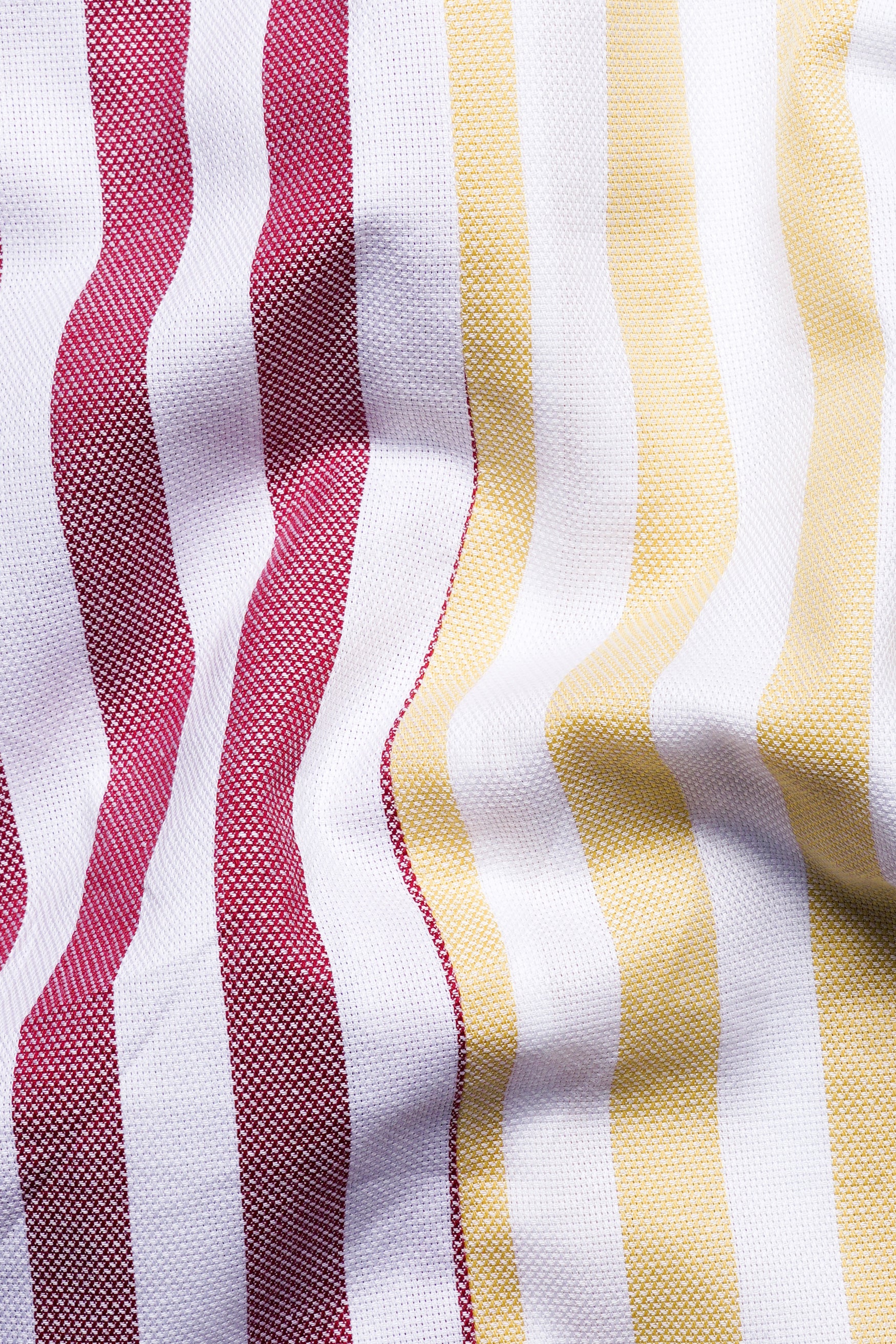 Hibiscus Pink with White and Navajo Yellow Striped Dobby Textured Premium Giza Cotton Designer Shirt 11710-D9-38, 11710-D9-H-38, 11710-D9-39, 11710-D9-H-39, 11710-D9-40, 11710-D9-H-40, 11710-D9-42, 11710-D9-H-42, 11710-D9-44, 11710-D9-H-44, 11710-D9-46, 11710-D9-H-46, 11710-D9-48, 11710-D9-H-48, 11710-D9-50, 11710-D9-H-50, 11710-D9-52, 11710-D9-H-52