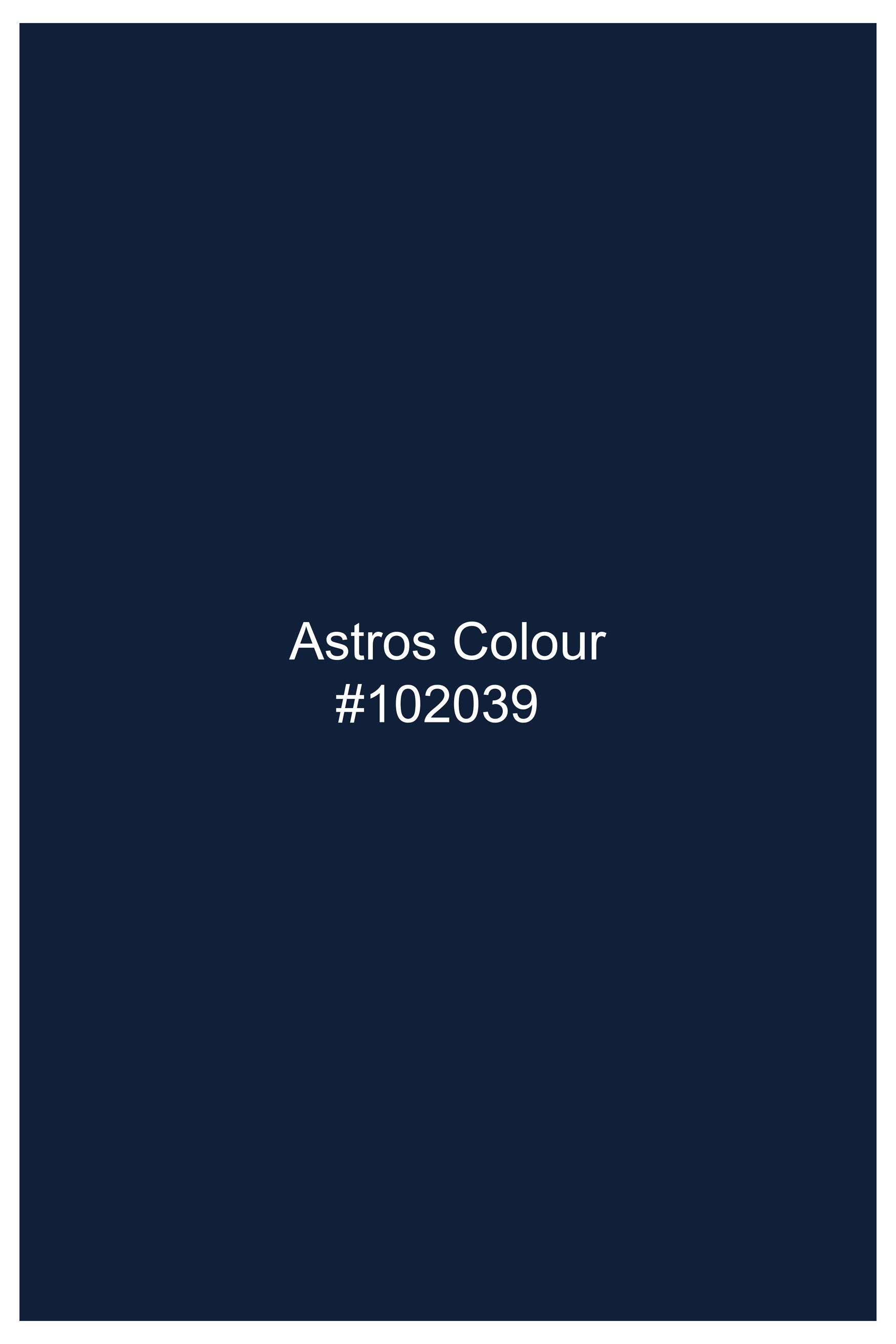 Astros Blue Royal Oxford Button Down Shirt