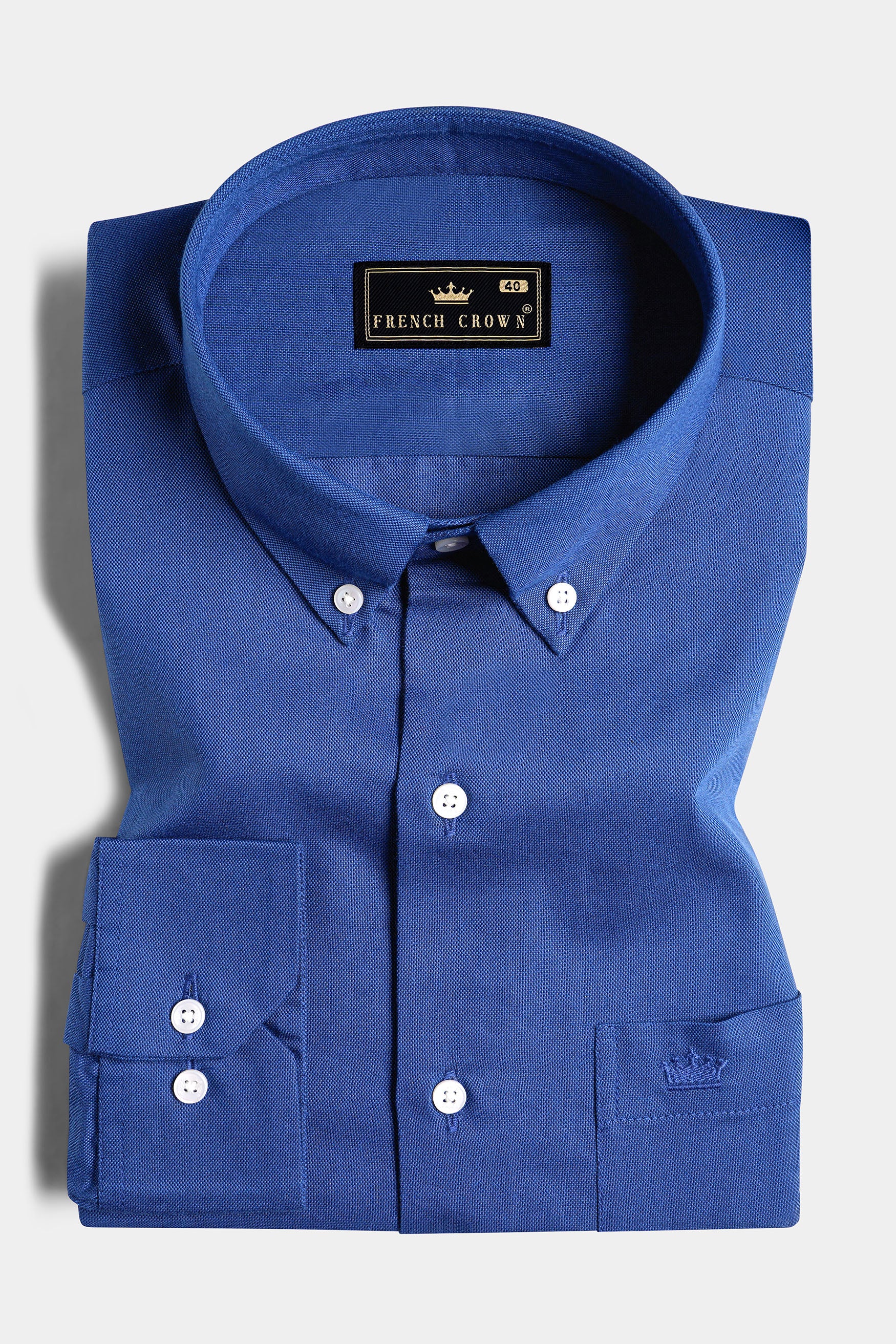 Yonder Blue Royal Oxford Button Down Shirt