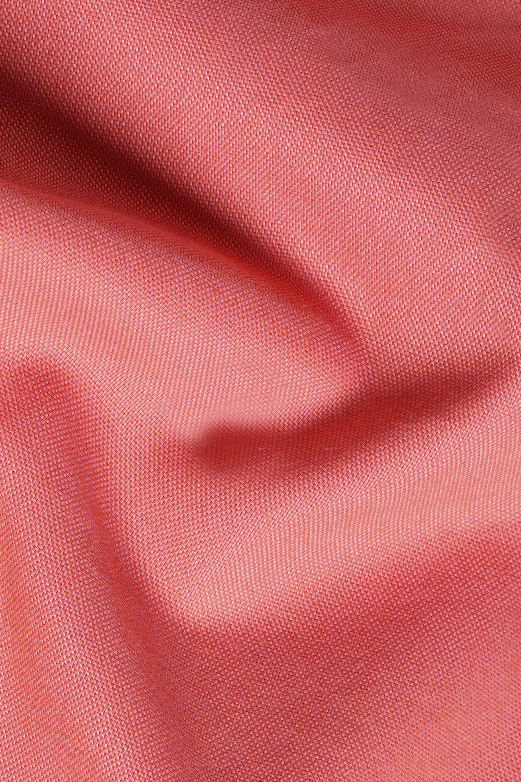 Sunglo Peach Royal Oxford Button Down Shirt