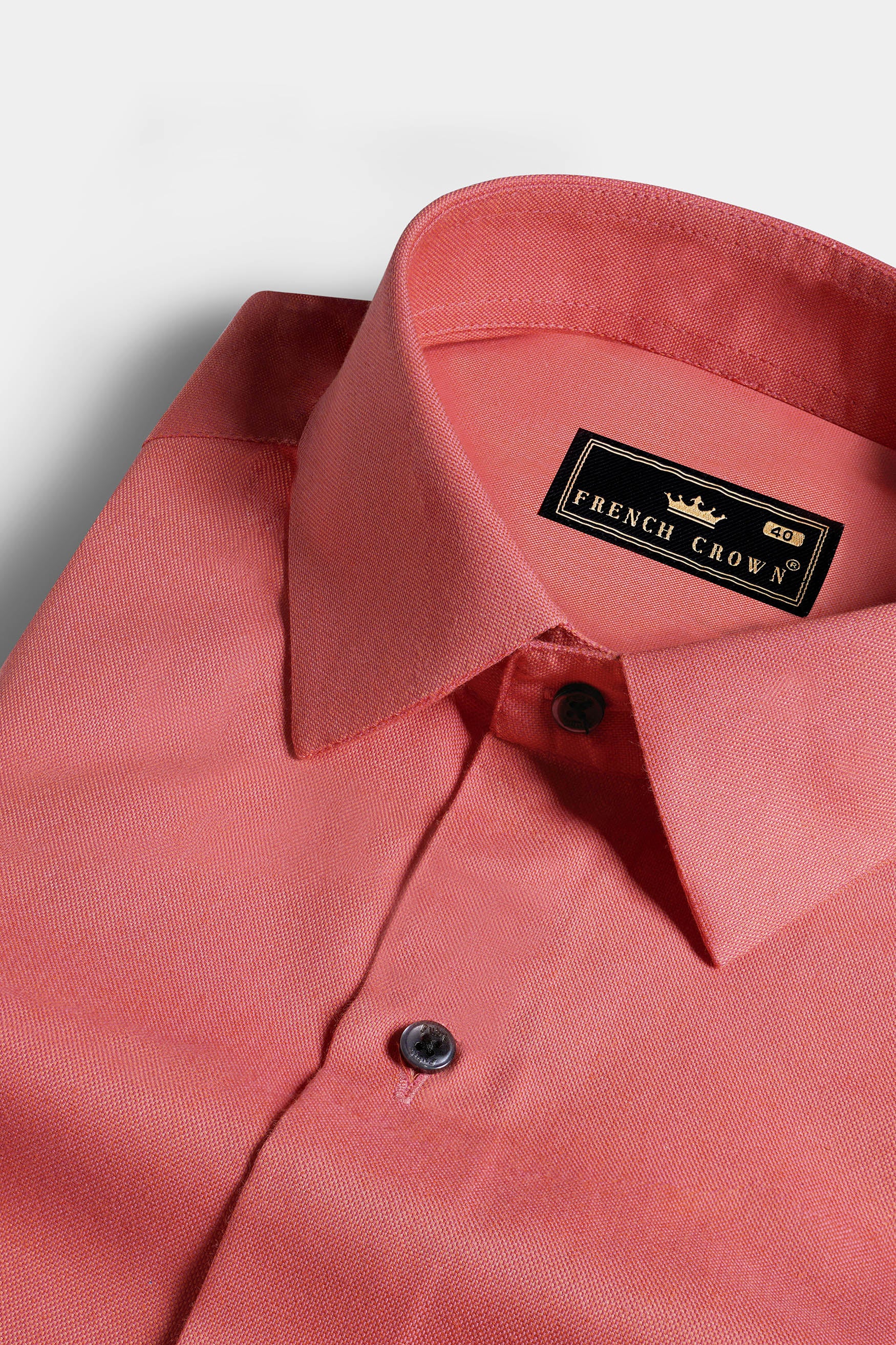 Sunglo Peach Royal Oxford Shirt