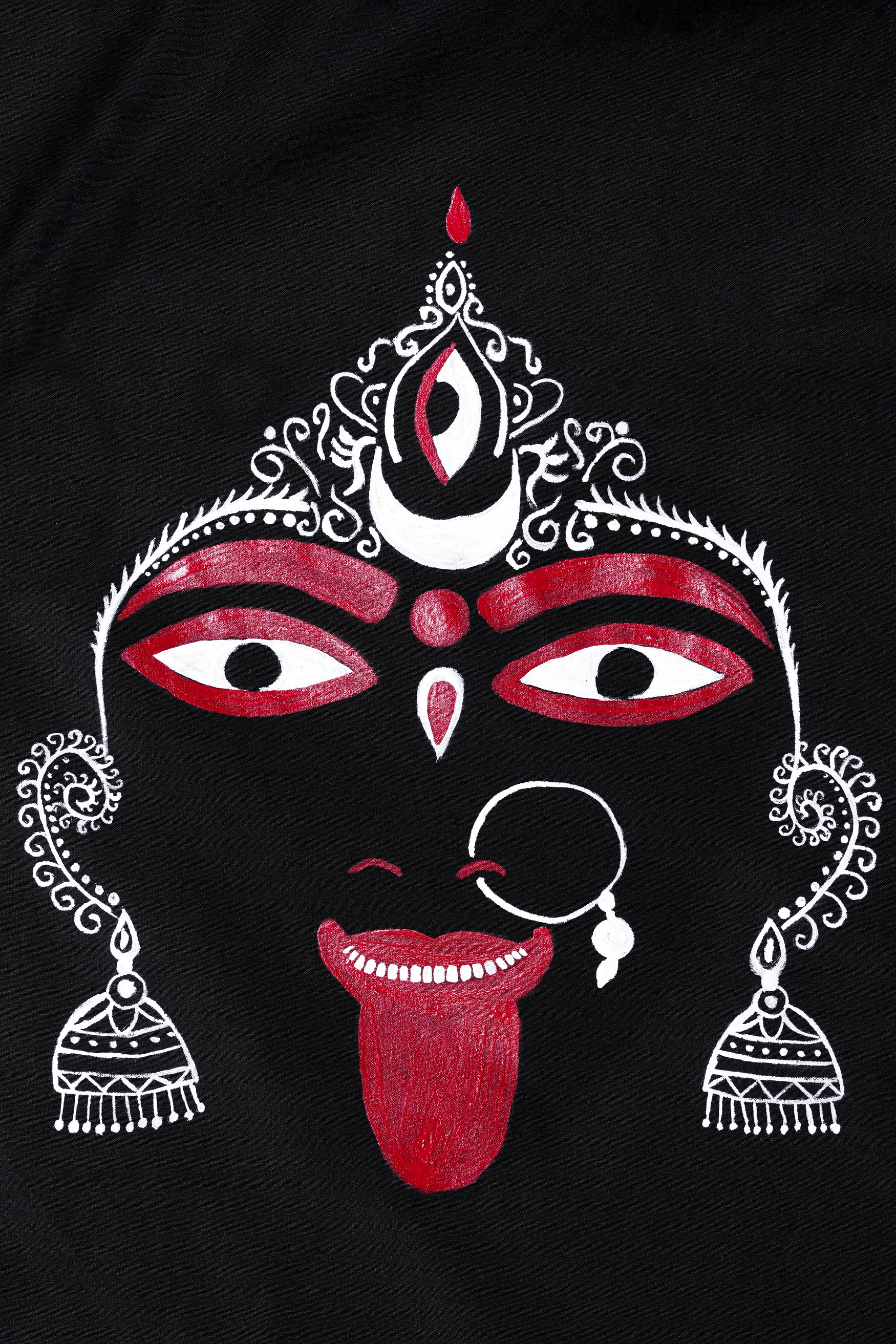 Jade Black and Bordeaux Maroon Kali Maa Hand Painted Subtle Sheen Super Soft Premium Cotton Designer Kurta Shirt 11945-M-KS-BLK-38, 11945-M-KS-BLK-H-38, 11945-M-KS-BLK-39, 11945-M-KS-BLK-H-39, 11945-M-KS-BLK-40, 11945-M-KS-BLK-H-40, 11945-M-KS-BLK-42, 11945-M-KS-BLK-H-42, 11945-M-KS-BLK-44, 11945-M-KS-BLK-H-44, 11945-M-KS-BLK-46, 11945-M-KS-BLK-H-46, 11945-M-KS-BLK-48, 11945-M-KS-BLK-H-48, 11945-M-KS-BLK-50, 11945-M-KS-BLK-H-50, 11945-M-KS-BLK-52, 11945-M-KS-BLK-H-52