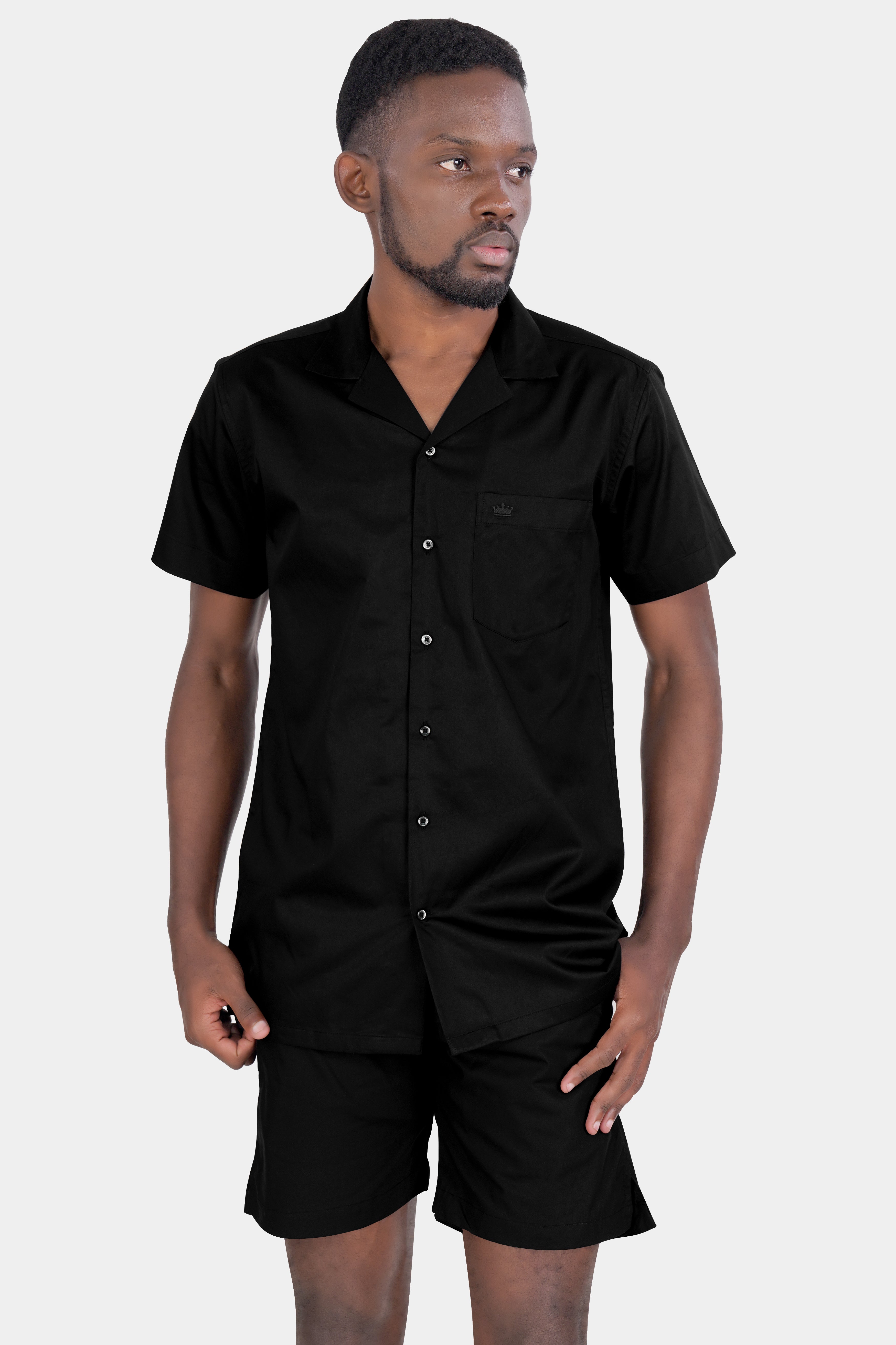 Jade Black Premium Cotton Co-ord Sets 11995-CC-SS-BLK-SR-141-38, 11995-CC-SS-BLK-SR-141-39, 11995-CC-SS-BLK-SR-141-40, 11995-CC-SS-BLK-SR-141-42, 11995-CC-SS-BLK-SR-141-44, 11995-CC-SS-BLK-SR-141-46, 11995-CC-SS-BLK-SR-141-48, 11995-CC-SS-BLK-SR-141-50, 11995-CC-SS-BLK-SR-141-52