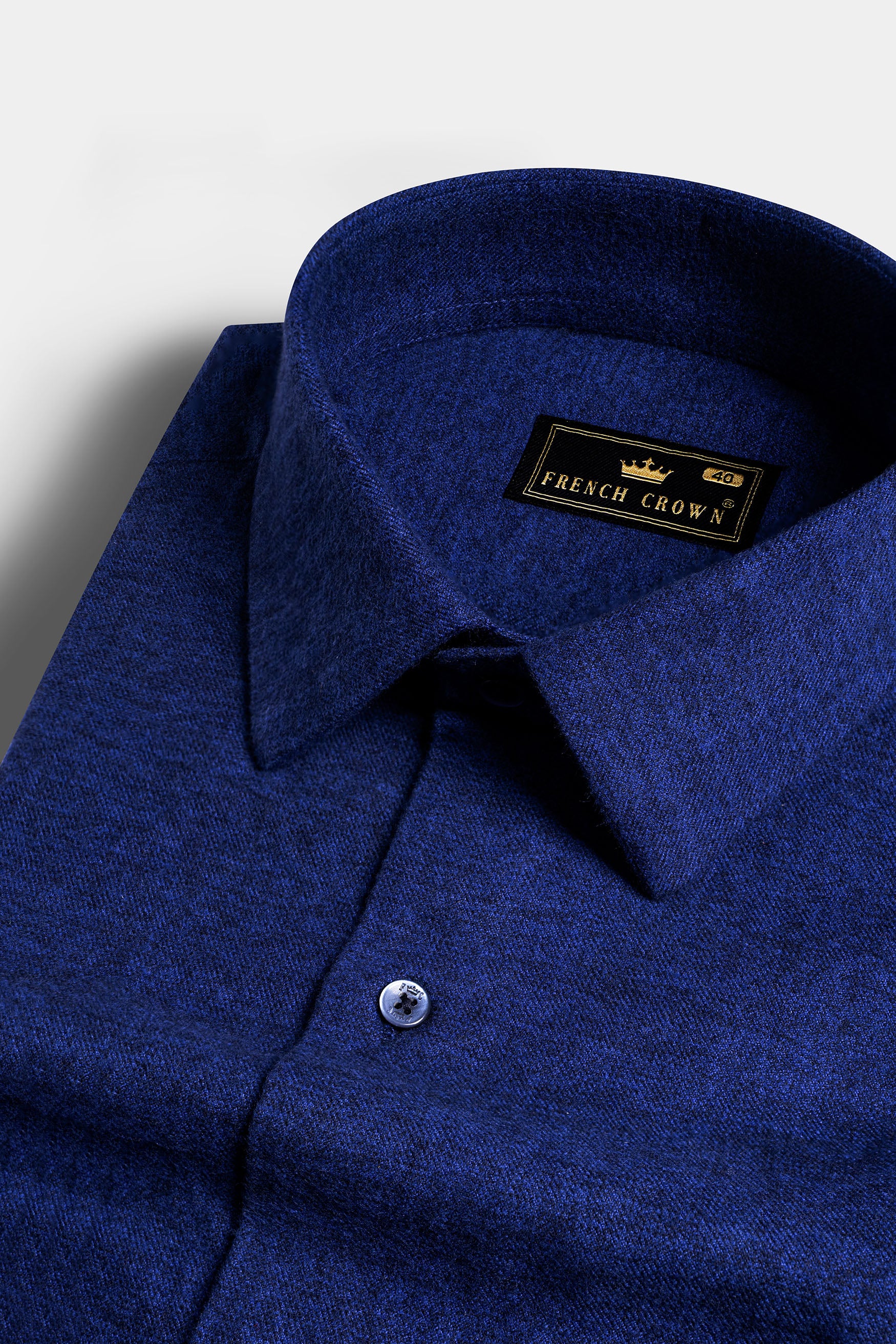 Downriver Blue Flannel Designer Overshirt/Shacket