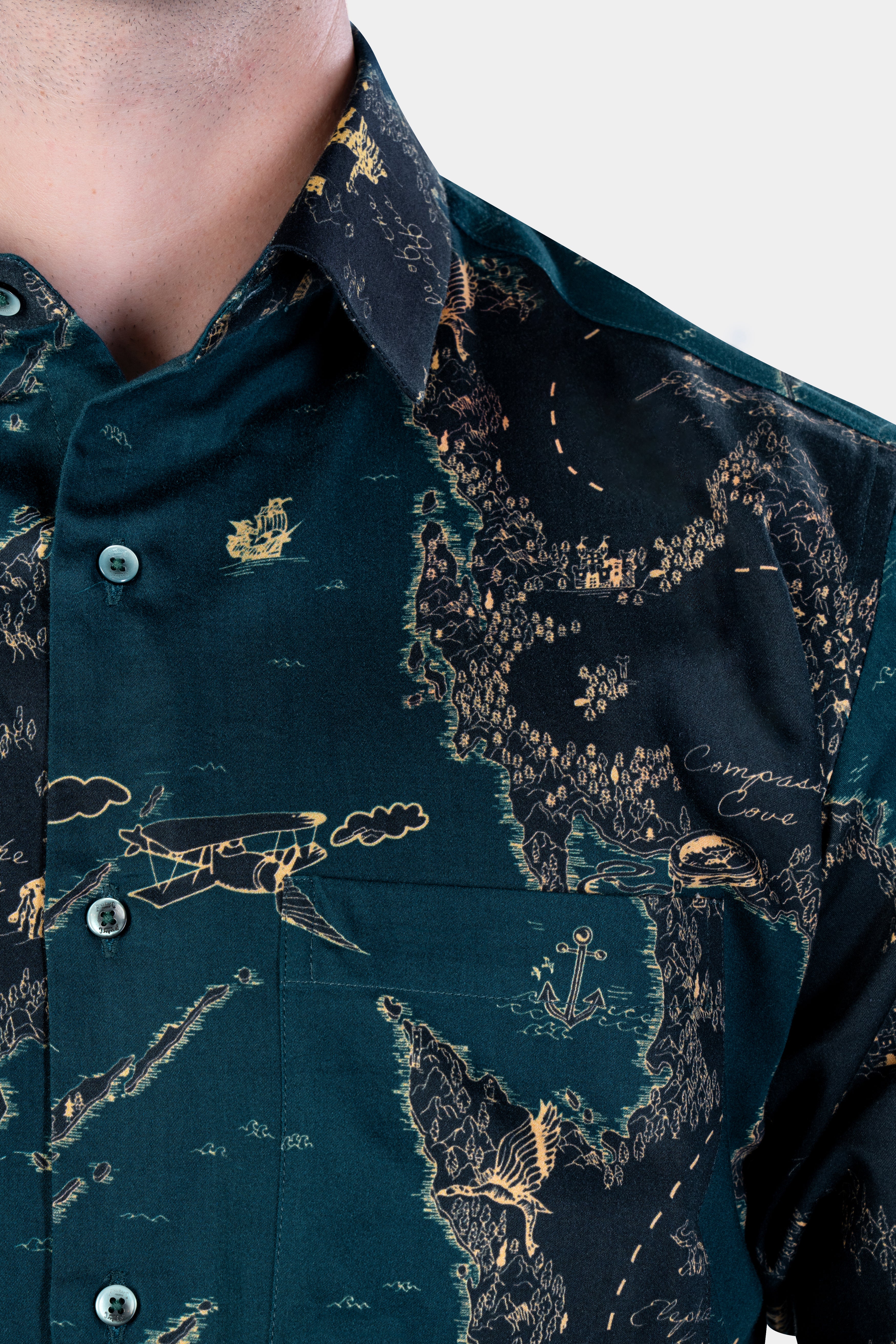 Gable Green Map Printed Subtle Sheen Super Soft Premium Cotton Designer Shirt 12087-GR-38, 12087-GR-H-38, 12087-GR-39, 12087-GR-H-39, 12087-GR-40, 12087-GR-H-40, 12087-GR-42, 12087-GR-H-42, 12087-GR-44, 12087-GR-H-44, 12087-GR-46, 12087-GR-H-46, 12087-GR-48, 12087-GR-H-48, 12087-GR-50, 12087-GR-H-50, 12087-GR-52, 12087-GR-H-52