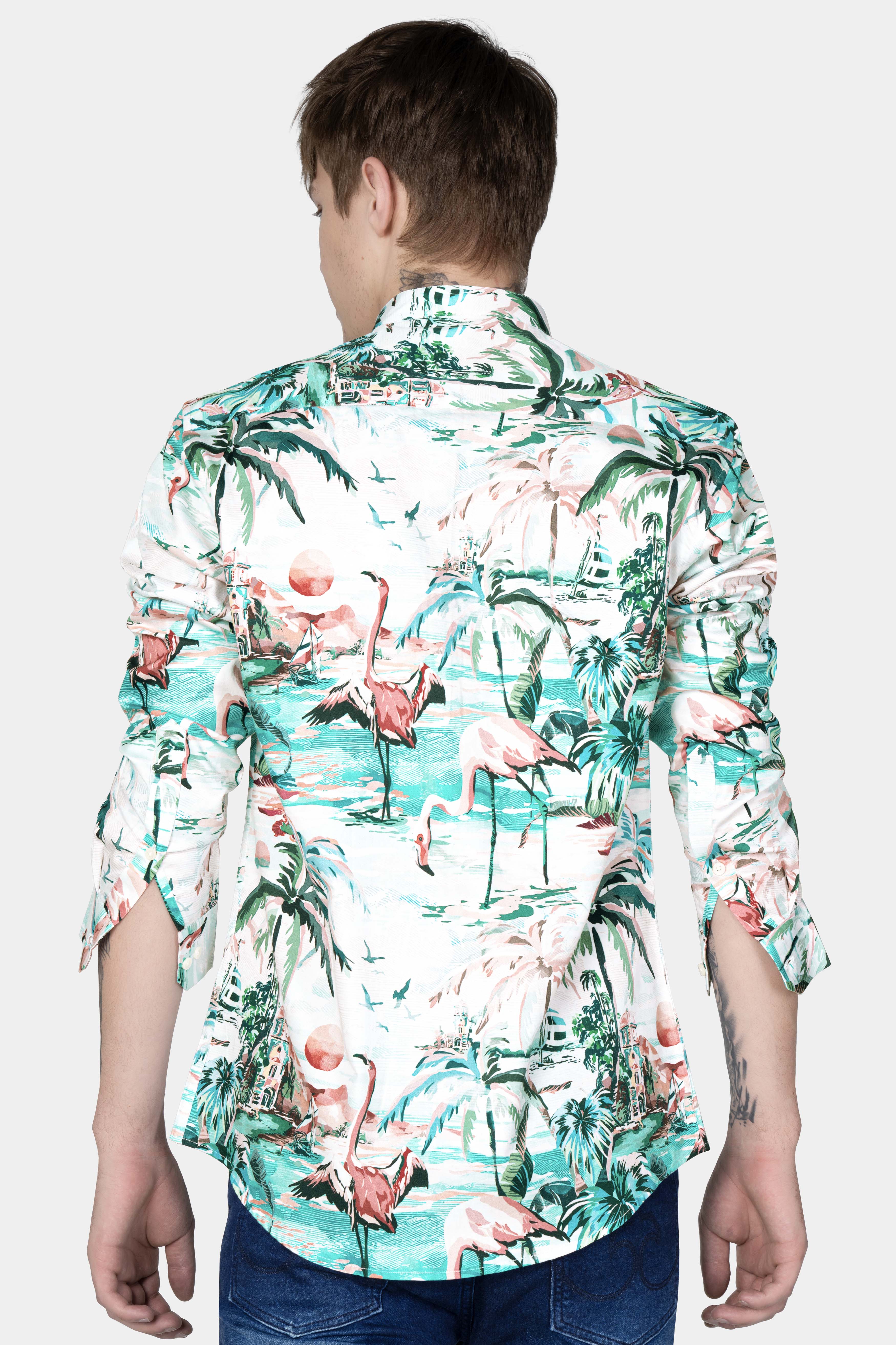 Bright White and Celeste Blue Multicolour Tropical Printed Subtle Sheen Super Soft Premium Cotton Designer Shirt 12181-M-38, 12181-M-H-38, 12181-M-39, 12181-M-H-39, 12181-M-40, 12181-M-H-40, 12181-M-42, 12181-M-H-42, 12181-M-44, 12181-M-H-44, 12181-M-46, 12181-M-H-46, 12181-M-48, 12181-M-H-48, 12181-M-50, 12181-M-H-50, 12181-M-52, 12181-M-H-5212181-M-42, 12181-M-H-42, 12181-M-44, 12181-M-H-44, 12181-M-46, 12181-M-H-46, 12181-M-48, 12181-M-H-48, 12181-M-50, 12181-M-H-50, 12181-M-52, 12181-M-H-52