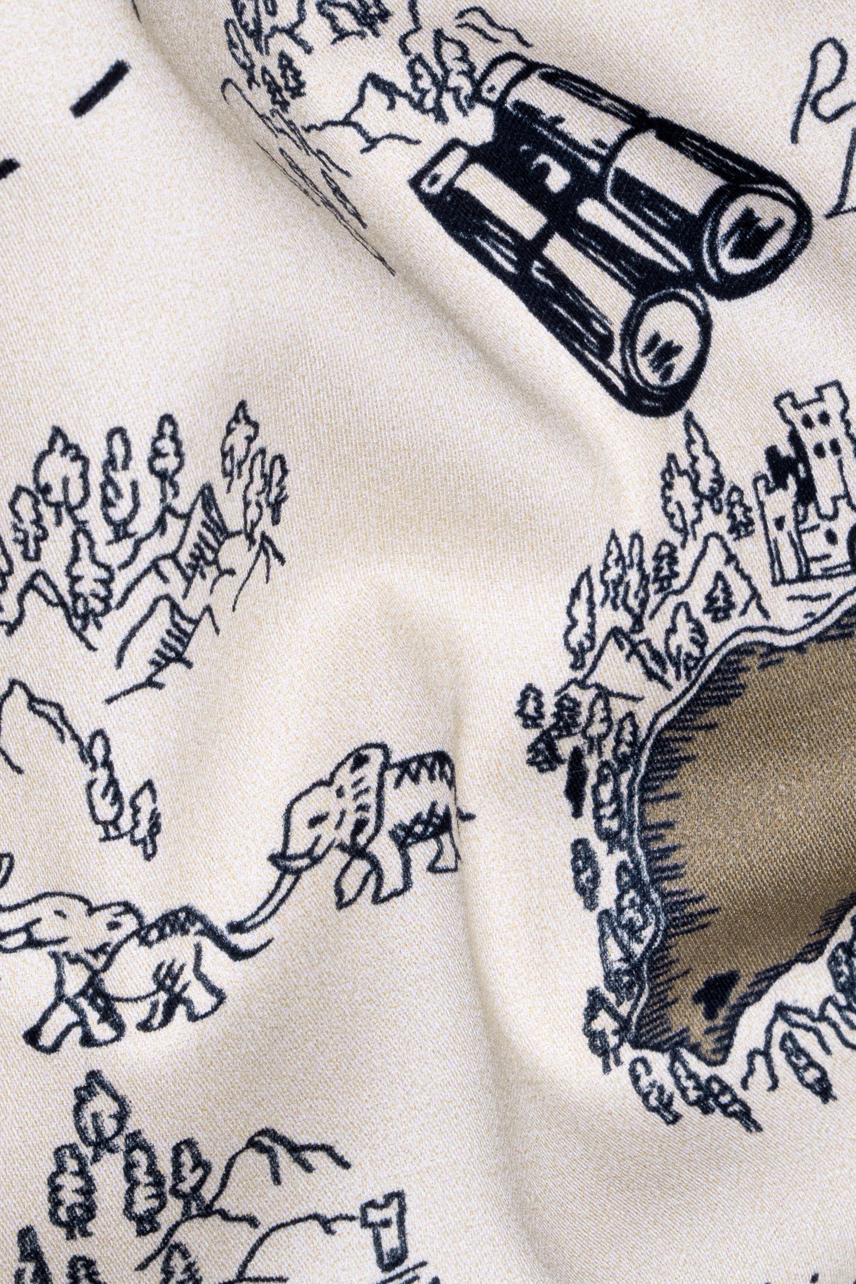 Makara Brown and Pastel Beige Map Printed Subtle Sheen Super Soft Premium Cotton Designer Shirt 12254-BLK-38, 12254-BLK-H-38, 12254-BLK-39, 12254-BLK-H-39, 12254-BLK-40, 12254-BLK-H-40, 12254-BLK-42, 12254-BLK-H-42, 12254-BLK-44, 12254-BLK-H-44, 12254-BLK-46, 12254-BLK-H-46, 12254-BLK-48, 12254-BLK-H-48, 12254-BLK-50, 12254-BLK-H-50, 12254-BLK-52, 12254-BLK-H-52