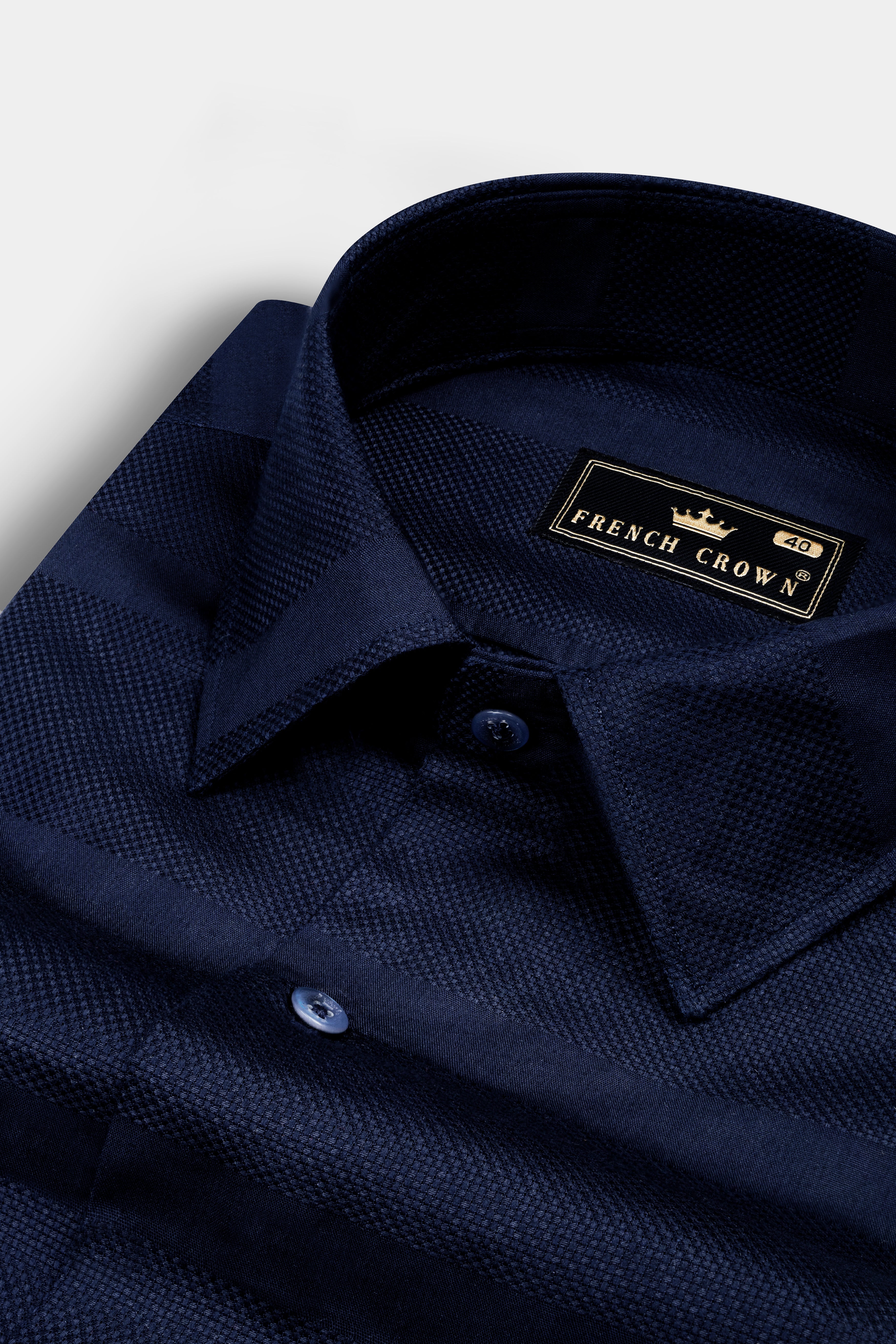 Vulcan blue Dobby Textured Premium Giza Cotton Shirt 12430-BLE-38, 12430-BLE-H-38, 12430-BLE-39, 12430-BLE-H-39, 12430-BLE-40, 12430-BLE-H-40, 12430-BLE-42, 12430-BLE-H-42, 12430-BLE-44, 12430-BLE-H-44, 12430-BLE-46, 12430-BLE-H-46, 12430-BLE-48, 12430-BLE-H-48, 12430-BLE-50, 12430-BLE-H-50, 12430-BLE-52, 12430-BLE-H-52