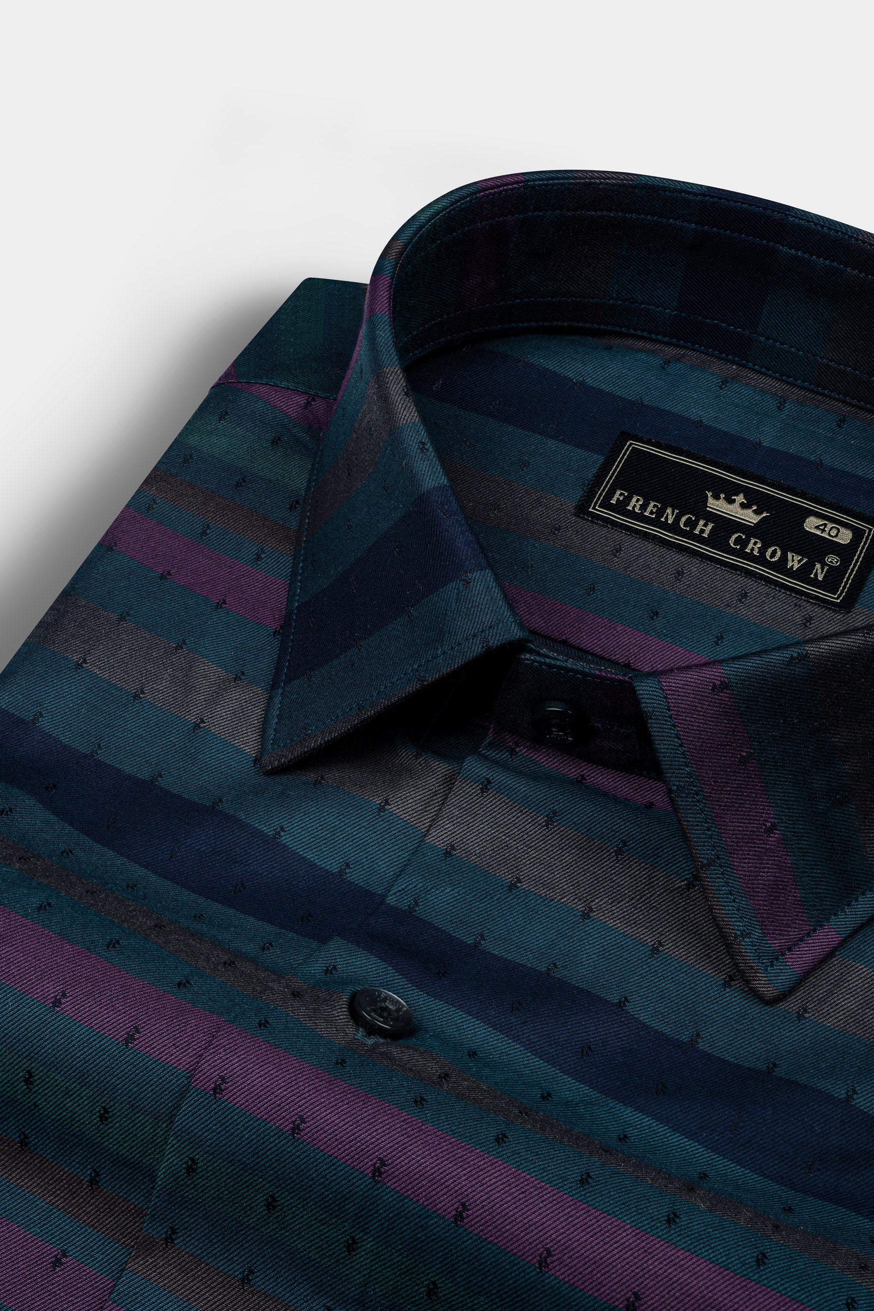 Blumine blue and Byzantium Purple Jacquard Textured Premium Giza Cotton Shirt 12442-BLK-38, 12442-BLK-H-38, 12442-BLK-39, 12442-BLK-H-39, 12442-BLK-40, 12442-BLK-H-40, 12442-BLK-42, 12442-BLK-H-42, 12442-BLK-44, 12442-BLK-H-44, 12442-BLK-46, 12442-BLK-H-46, 12442-BLK-48, 12442-BLK-H-48, 12442-BLK-50, 12442-BLK-H-50, 12442-BLK-52, 12442-BLK-H-52