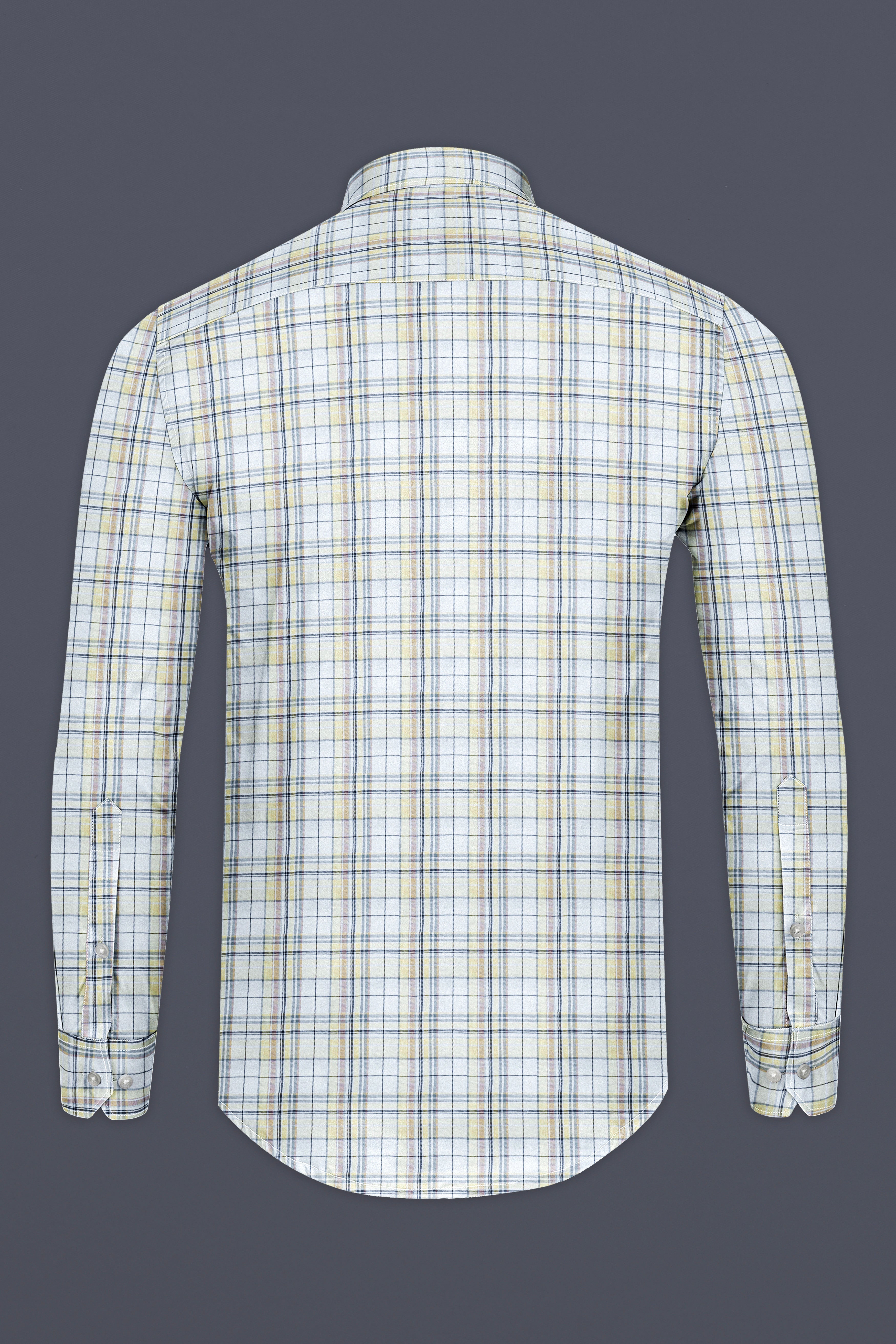 Sky Blue with Maize Khaki Plaid Super Soft Twill Cotton Shirt 12446-M-38, 12446-M-H-38, 12446-M-39, 12446-M-H-39, 12446-M-40, 12446-M-H-40, 12446-M-42, 12446-M-H-42, 12446-M-44, 12446-M-H-44, 12446-M-46, 12446-M-H-46, 12446-M-48, 12446-M-H-48, 12446-M-50, 12446-M-H-50, 12446-M-52, 12446-M-H-52